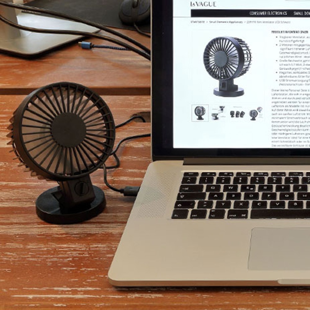 LA VAGUE Mini USB-Ventilator »Mini Ventilator USB ZEPHYR«