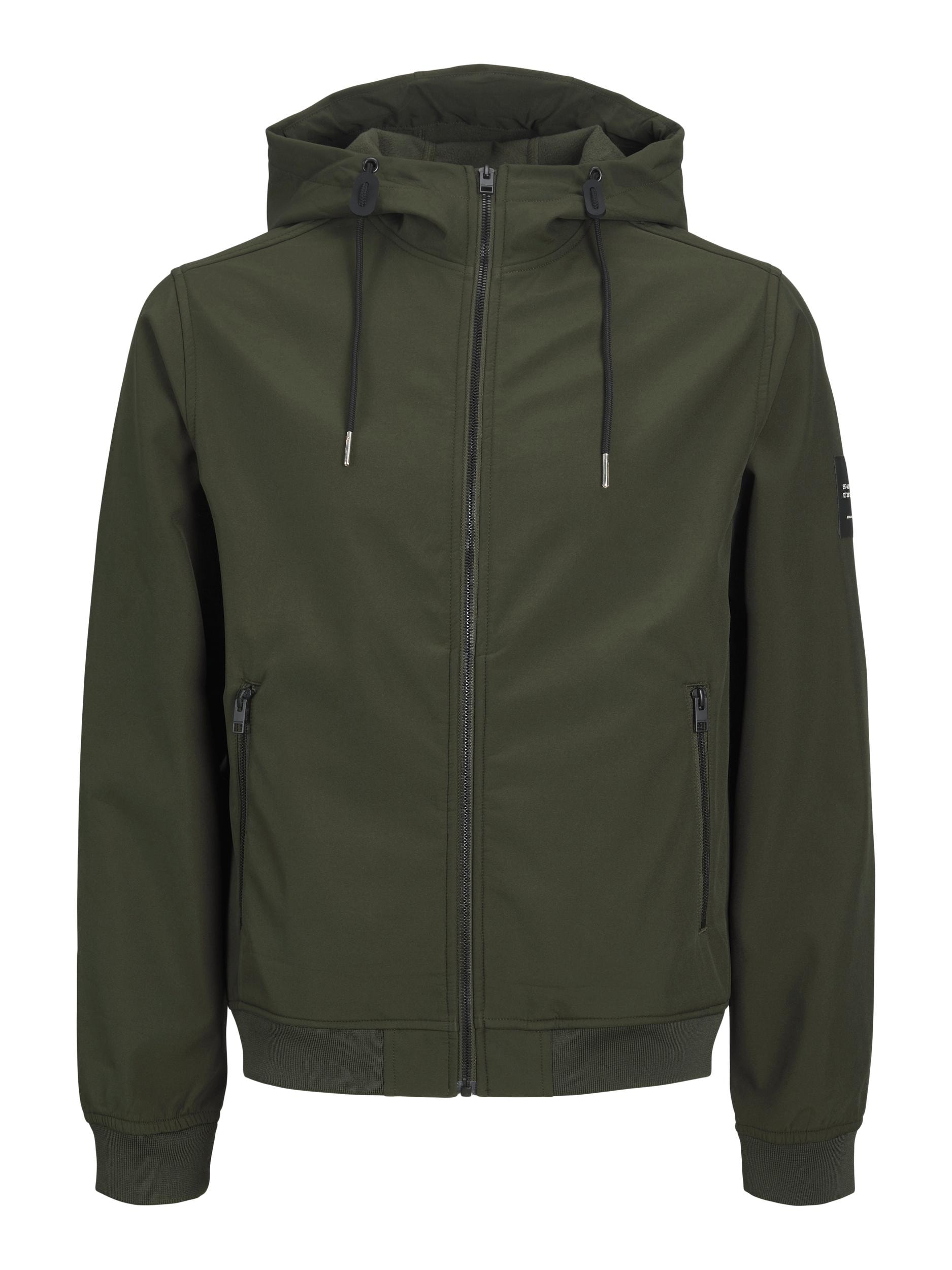 Jack & Jones PlusSize Softshelljacke "JJEBASIC SOFTSHELL HOOD NOOS PLS", mit Kapuze