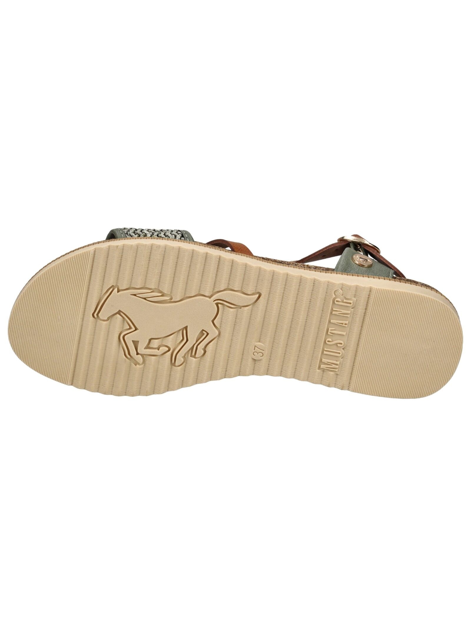 Mustang Shoes Riemchensandale »Mustang Shoes Sandalen Lederimitat/Textil«