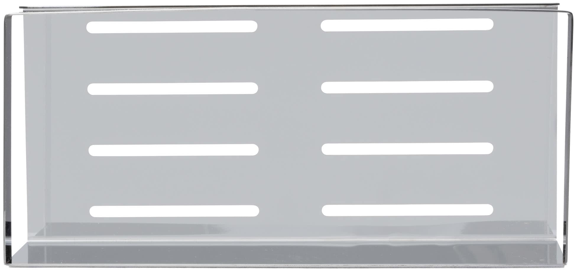 SCHÖNER WOHNEN-Kollektion Wandregal »»Meleto«« Ablage aus Edelstahl fürs Bad, Anbringung ohne Bohren mit Klebepad