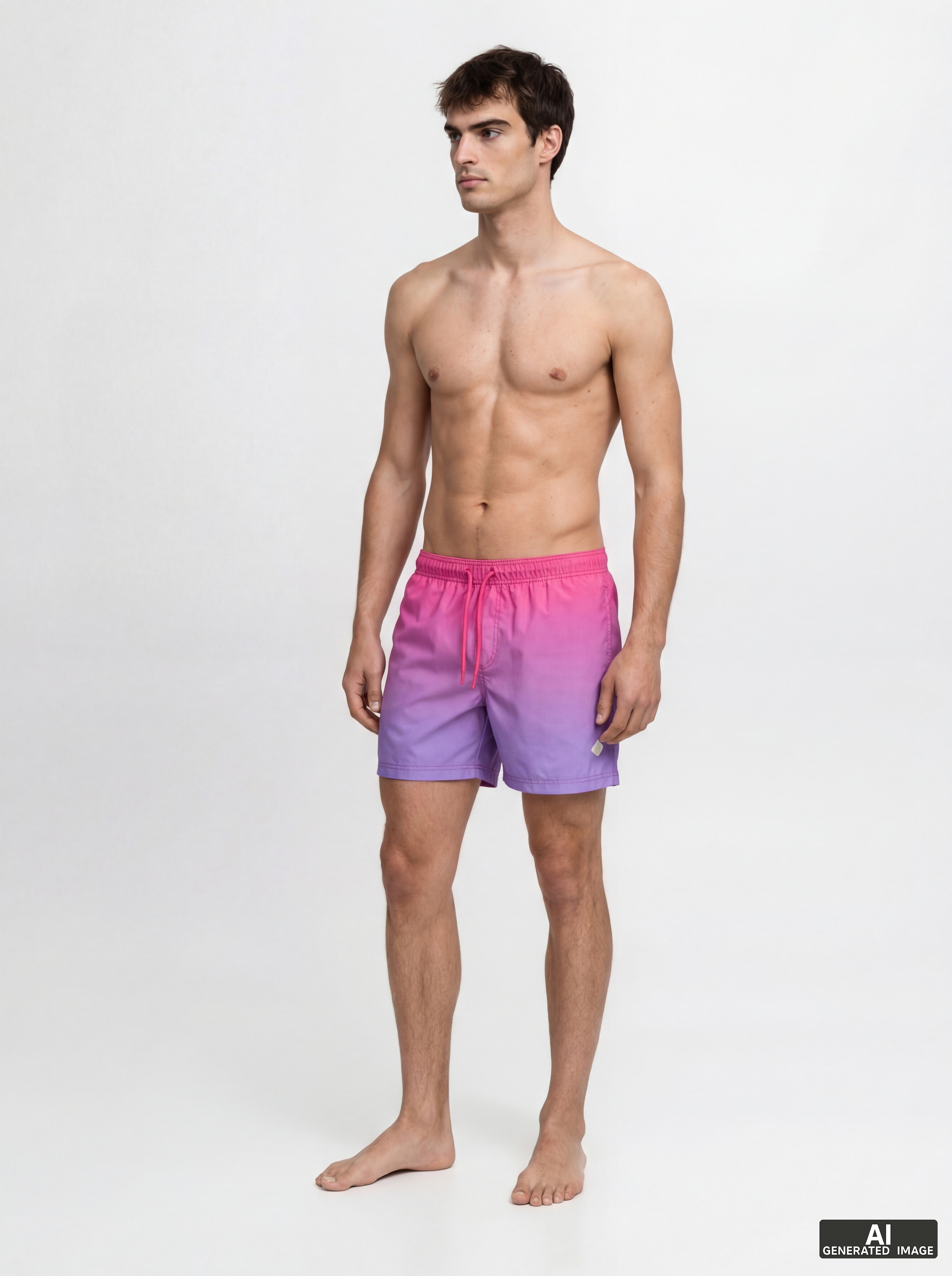 Jack & Jones Badeshorts »JPSTMAUI HORIZON DIP DYE SWIM SHORTS«