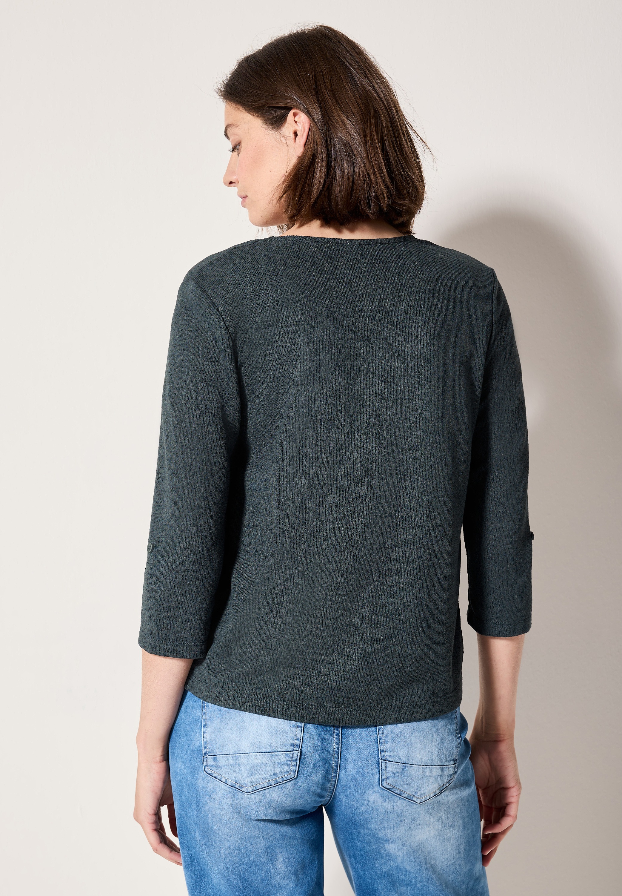 Cecil Shirtjacke, mit Turn-Up Ärmel günstig online kaufen