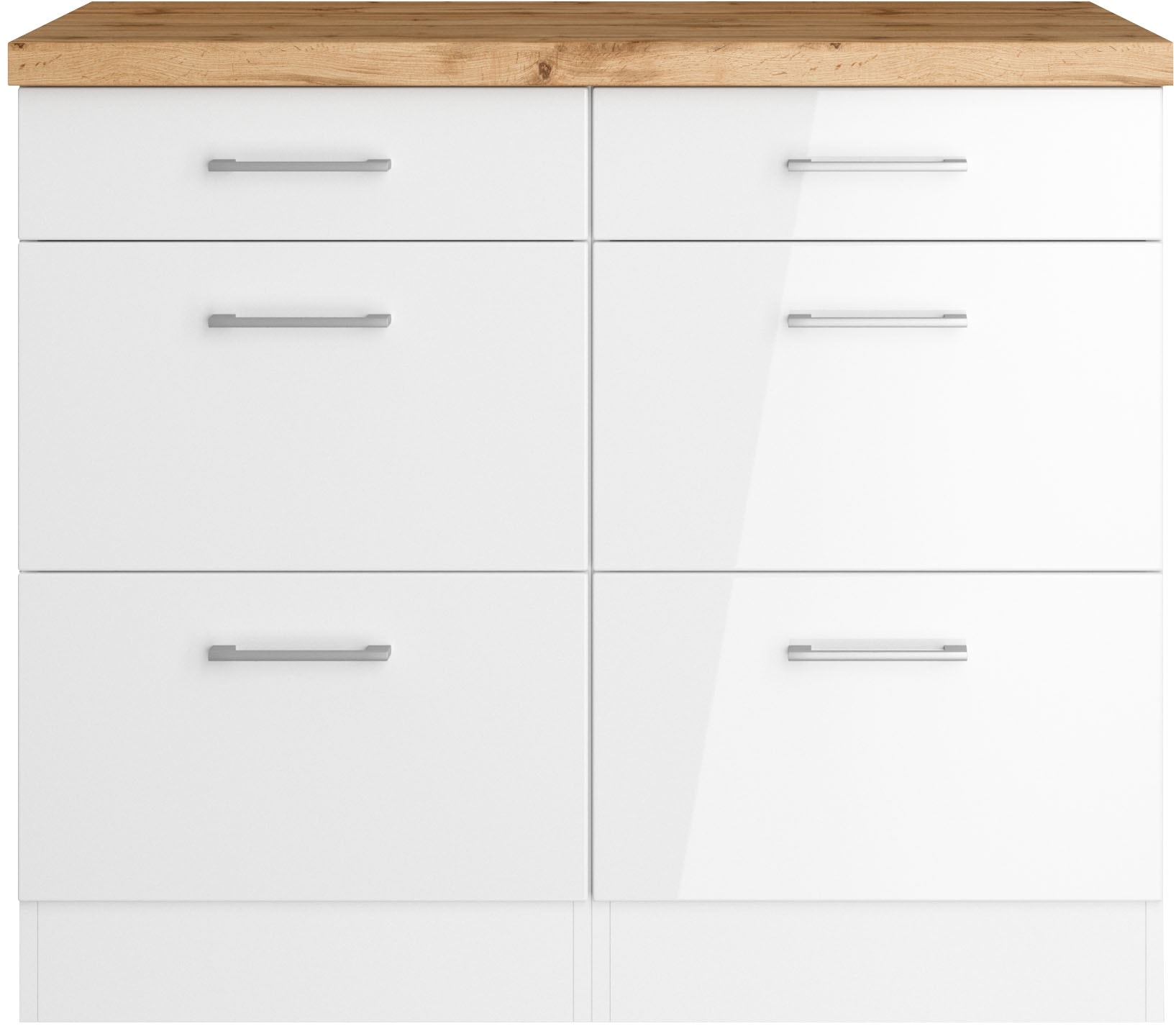 KOCHSTATION Unterschrank »KS-Milan«, HELD Möbel, Auszugschrank 50 cm, matte oder hochglänzende Fronten