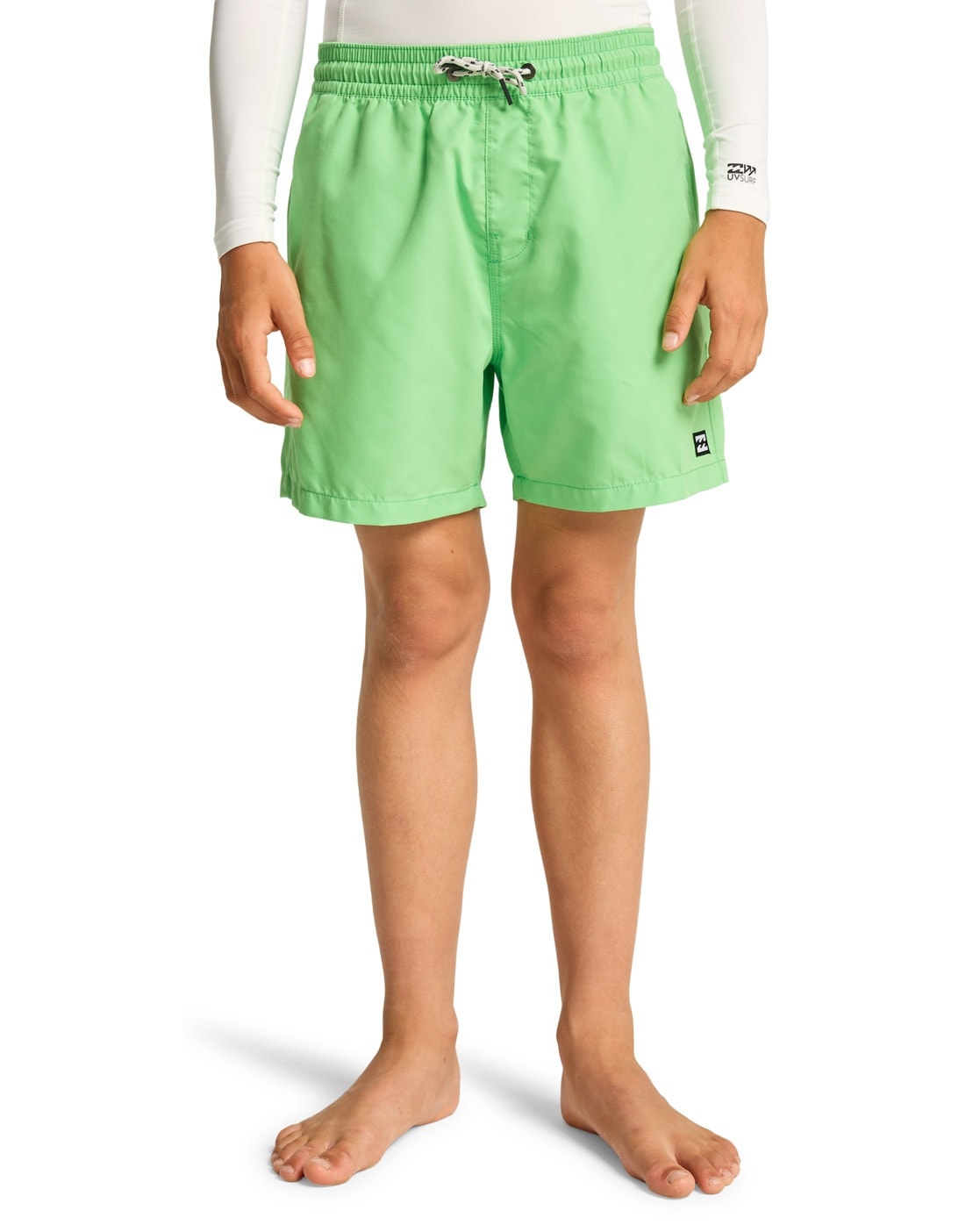 Billabong Short De Bain All Day Lb Neon Green 8 Années Garçons