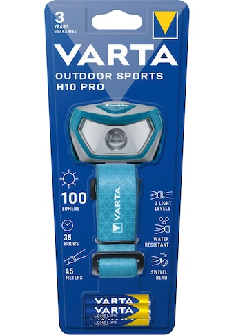 VARTA Kopflampe » Outdoor Sports H10 Pro ir ...