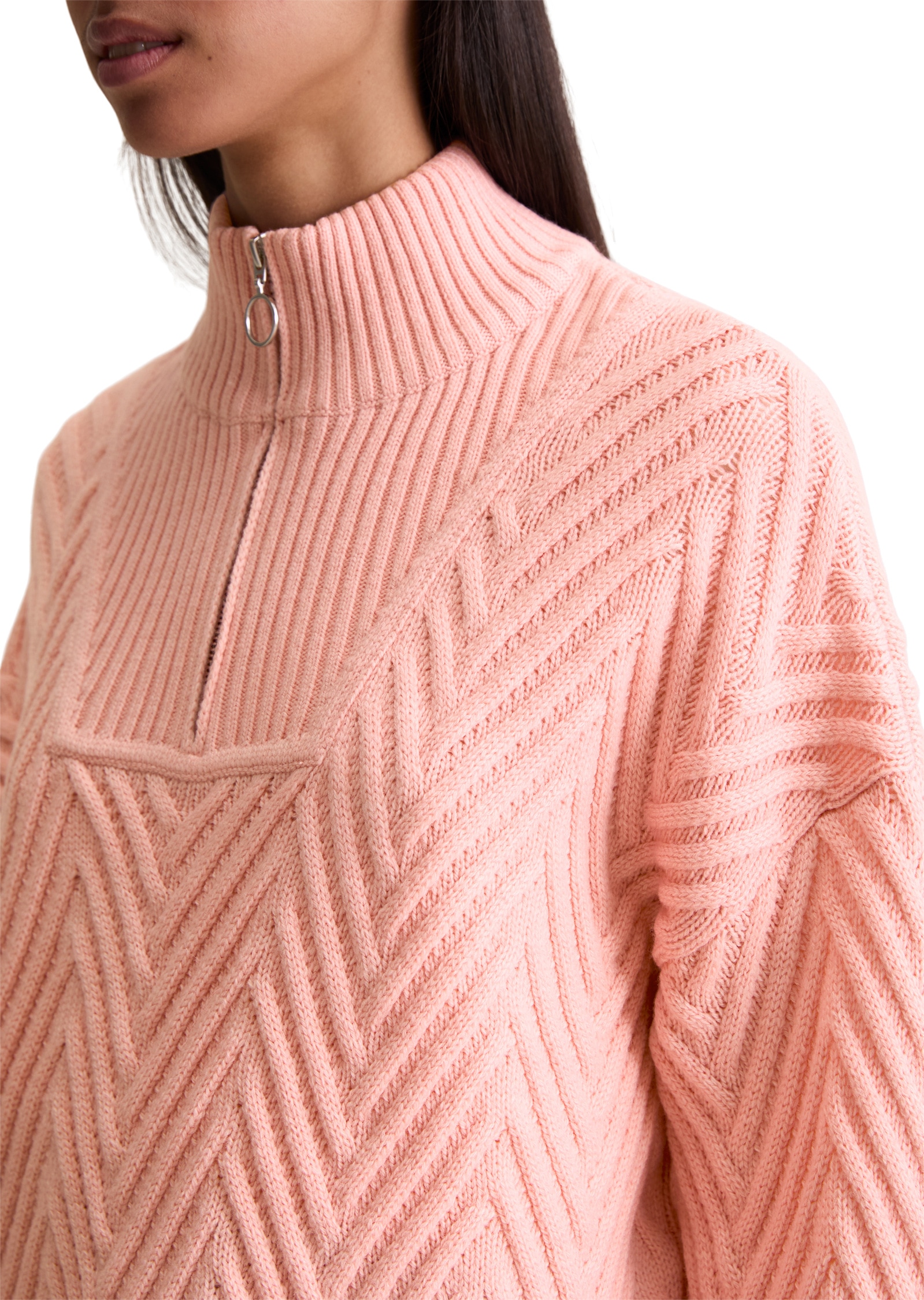 Marc O'Polo DENIM Strickpullover »aus weichem Schurwolle-Mix«
