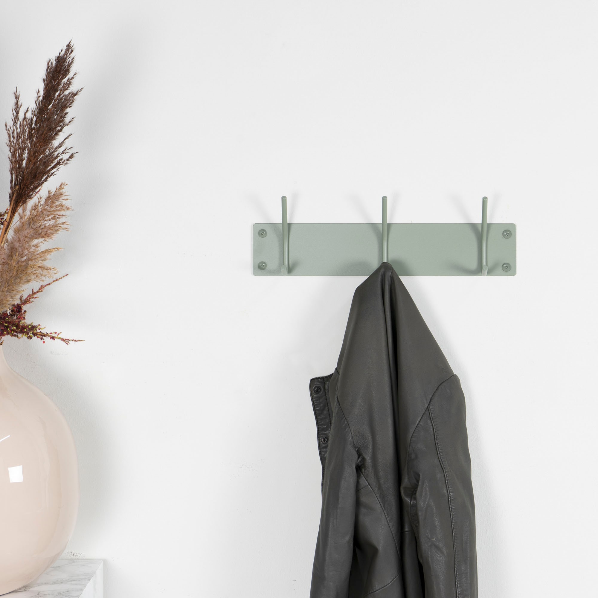 Spinder Design Garderobenhaken "FUSION 3" Wandgarderobe aus Stahl im Skandi günstig online kaufen