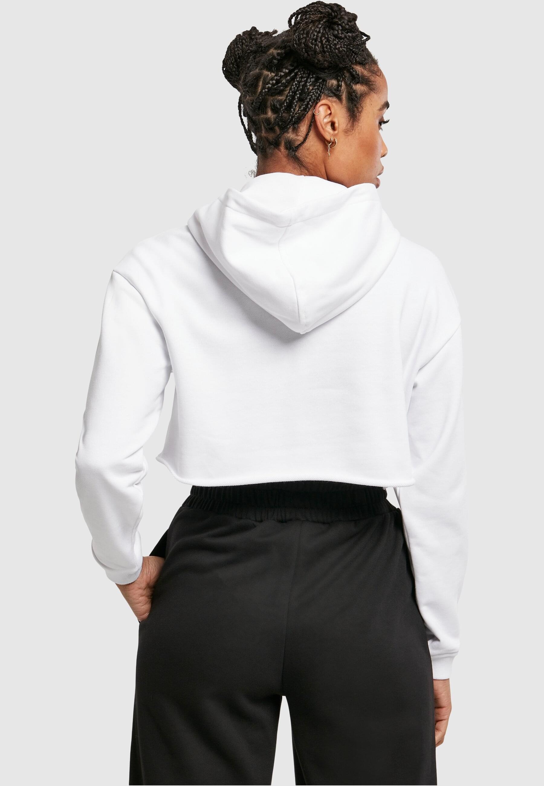 Starter Black Label Rundhalspullover »Starter Black Label Damen Ladies Starter Cropped Hoody«, (1 tlg.)
