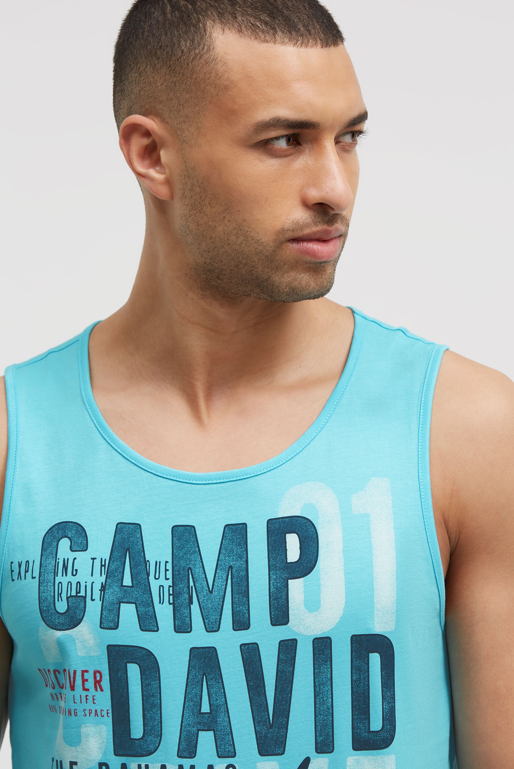 CAMP DAVID Tanktop aus Baumwolle