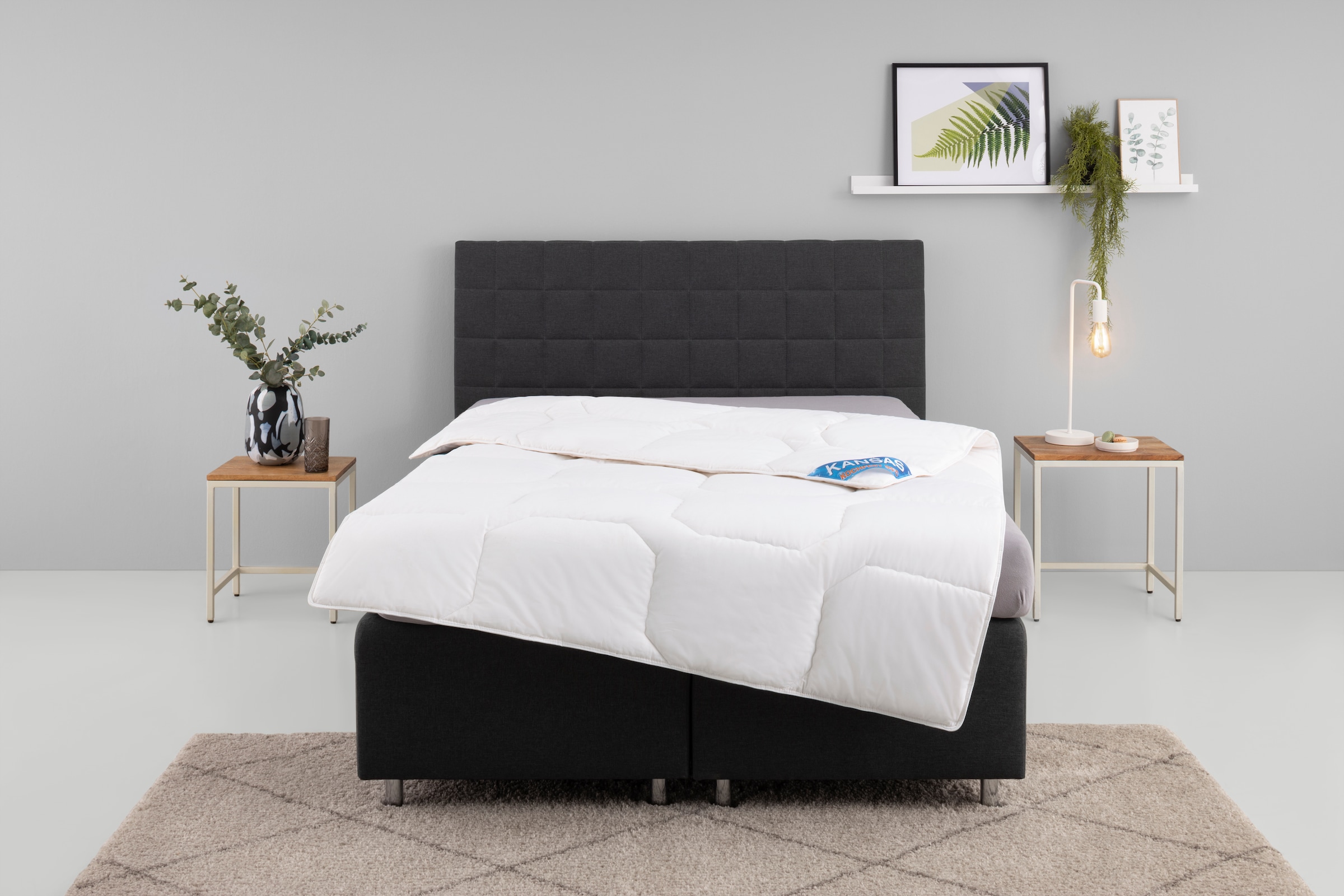 fan Baumwollbettdecke "Kansas, Bettdecken für Sommer und Winter, Decke" nor günstig online kaufen