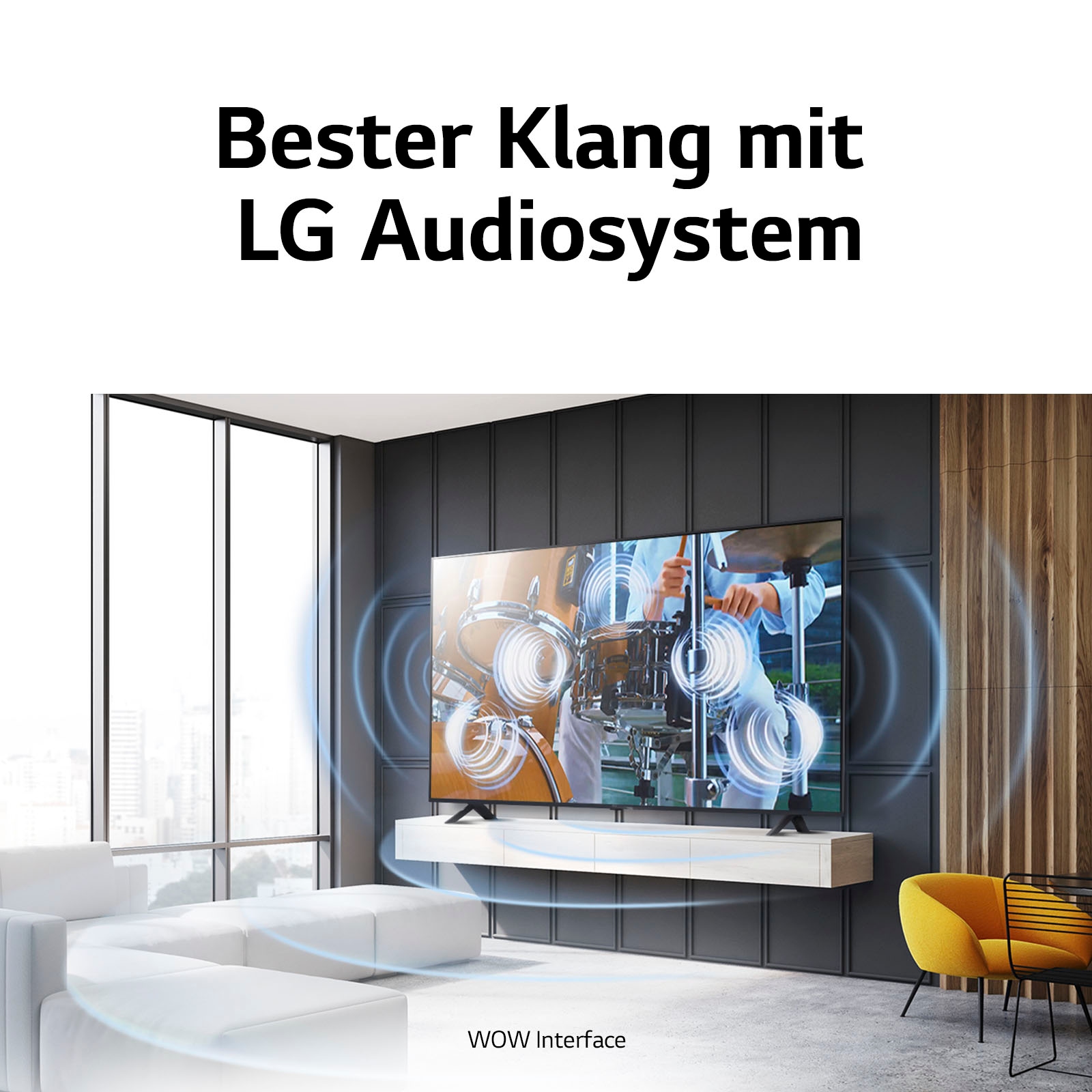 LG LCD-LED Fernseher »75UR78006LK«, 4K Ultra HD, Smart-TV, UHD,α5 Gen6 4K AI-Prozessor,HDR10,AI Sound,AI Brightness Control