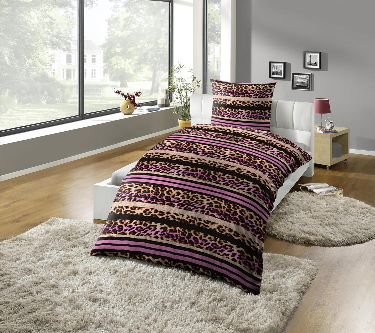 KiNZLER Bettwäsche "Polycotton Flanell" 2 tlg. besonders weich, verschieden günstig online kaufen