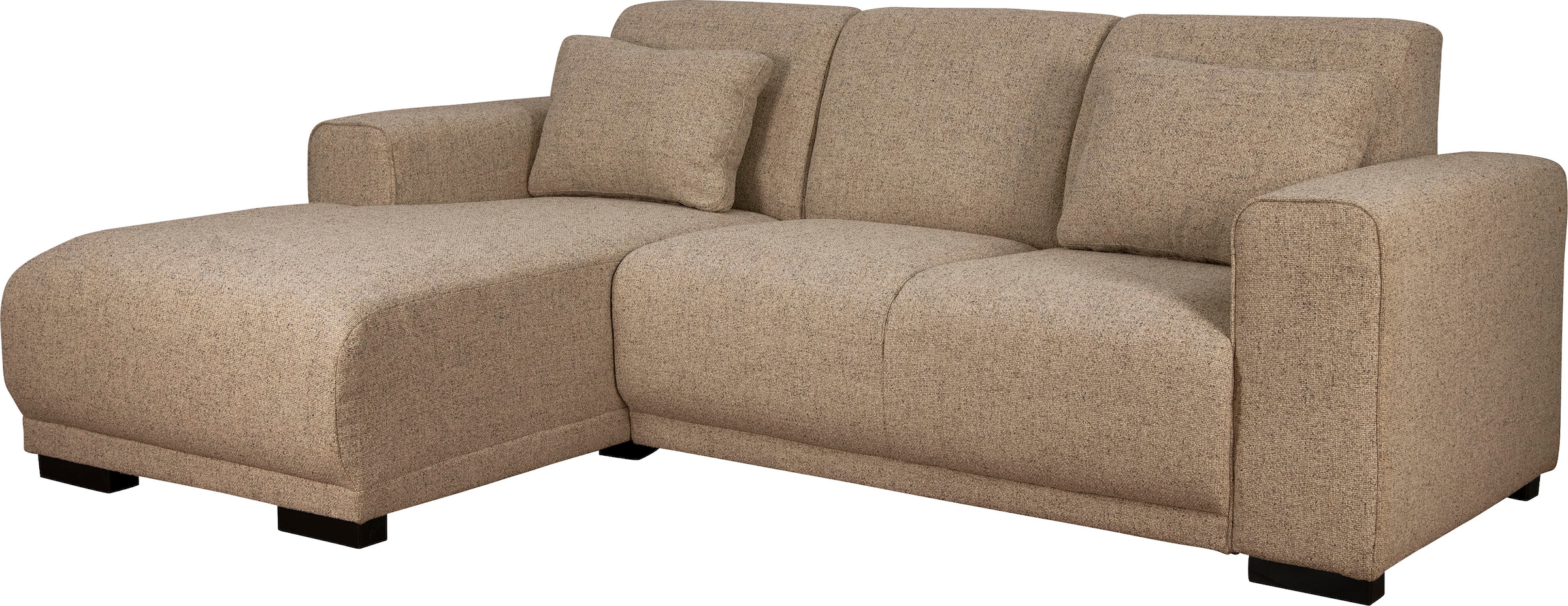 Home affaire Ecksofa »Bornholm incl. 2 Kissen, Stellmaße 234x162 cm L-Form«, Recamiere wahlweise links oder rechts bestellbar