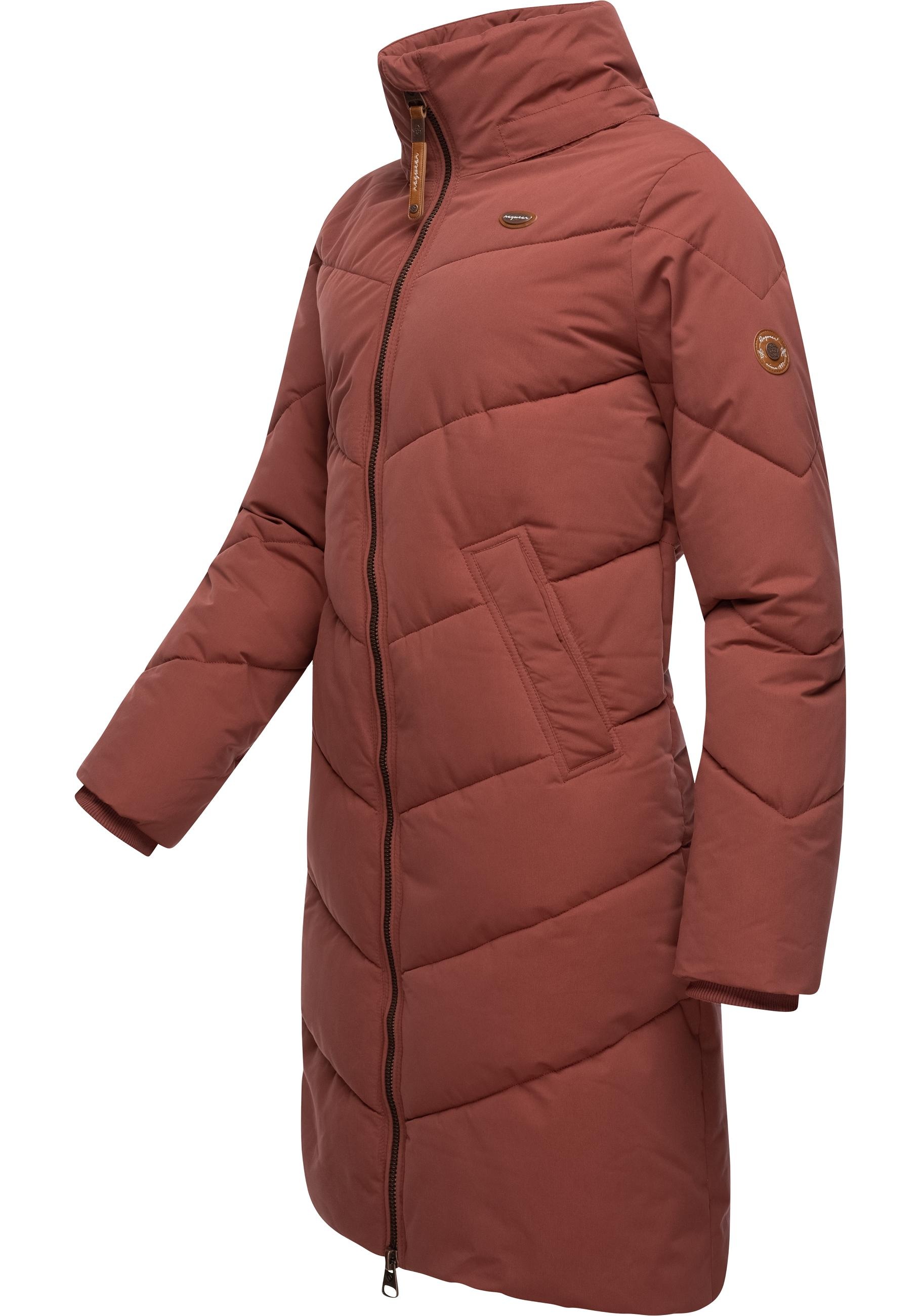 Ragwear Wintermantel »Rebelka«, wasserdichter Winterparka mit abnehmbarer Kapuze
