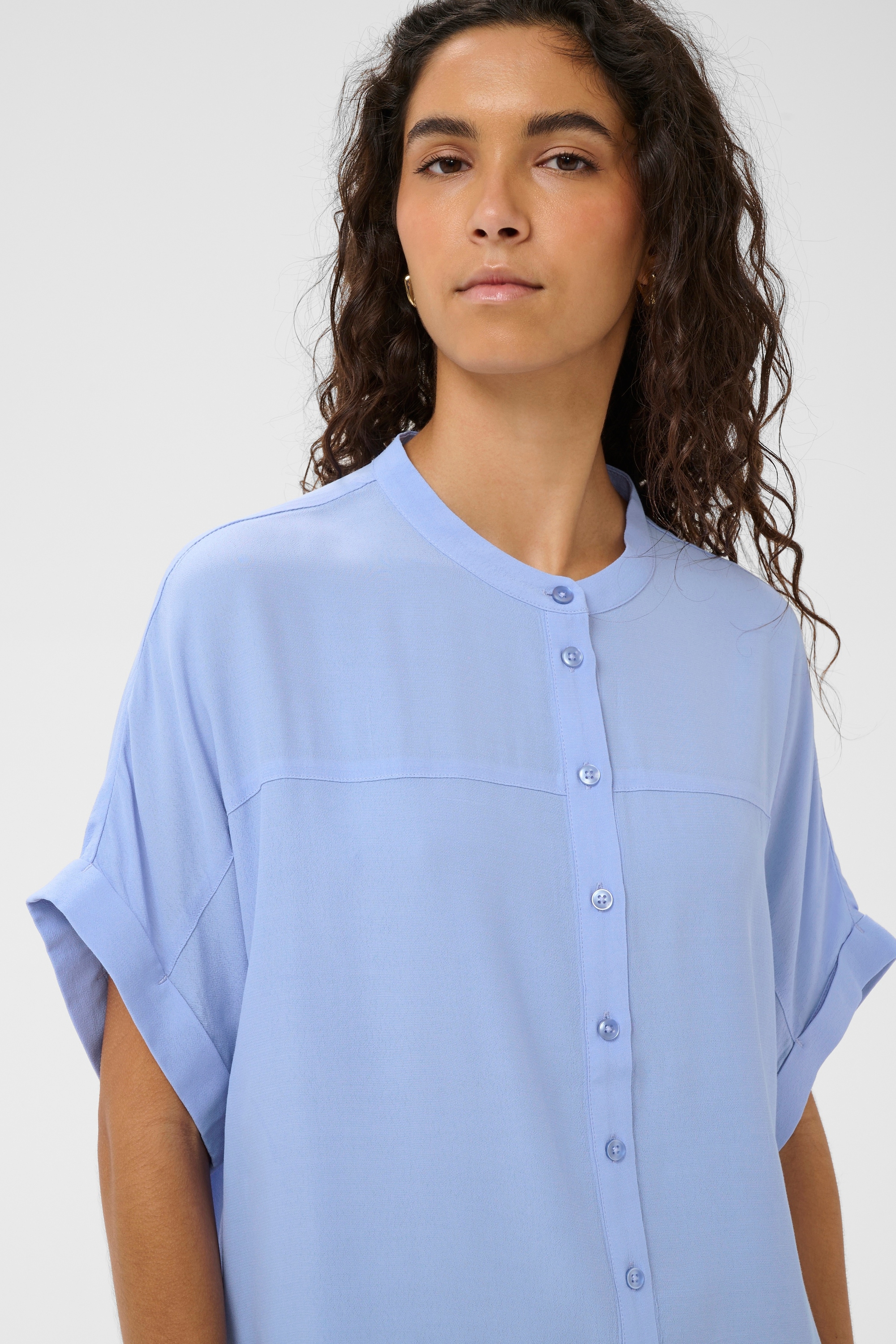 SOAKED IN LUXURY Kurzarmhemd »Damen Kurzarmhemd SLHelia«