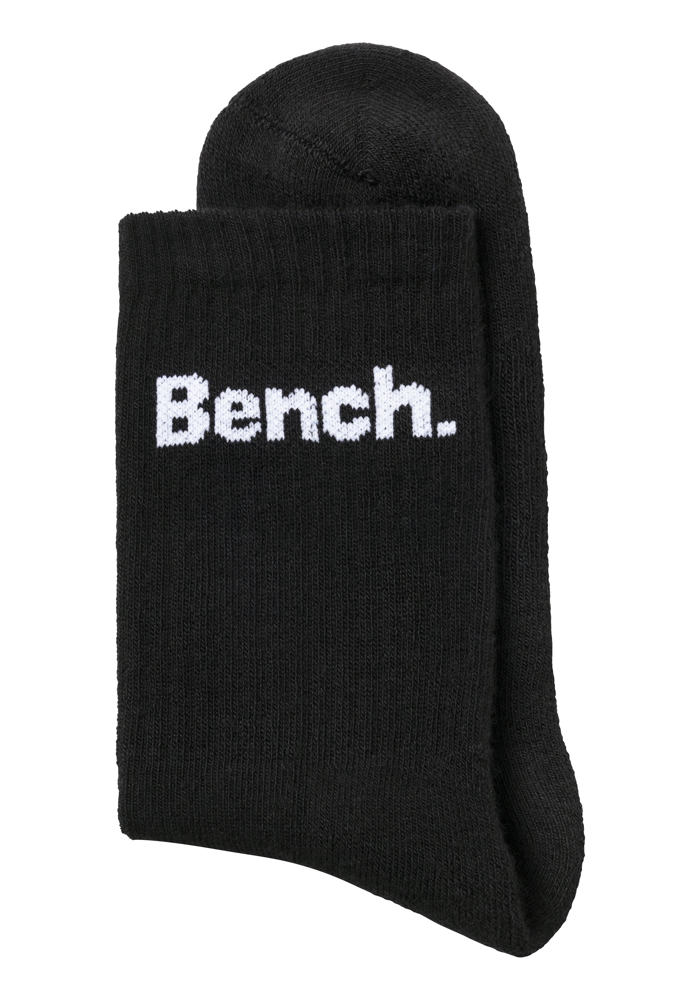 Bench. Tennissocken, (Set, 12 Paar), mit Fuß Polsterung