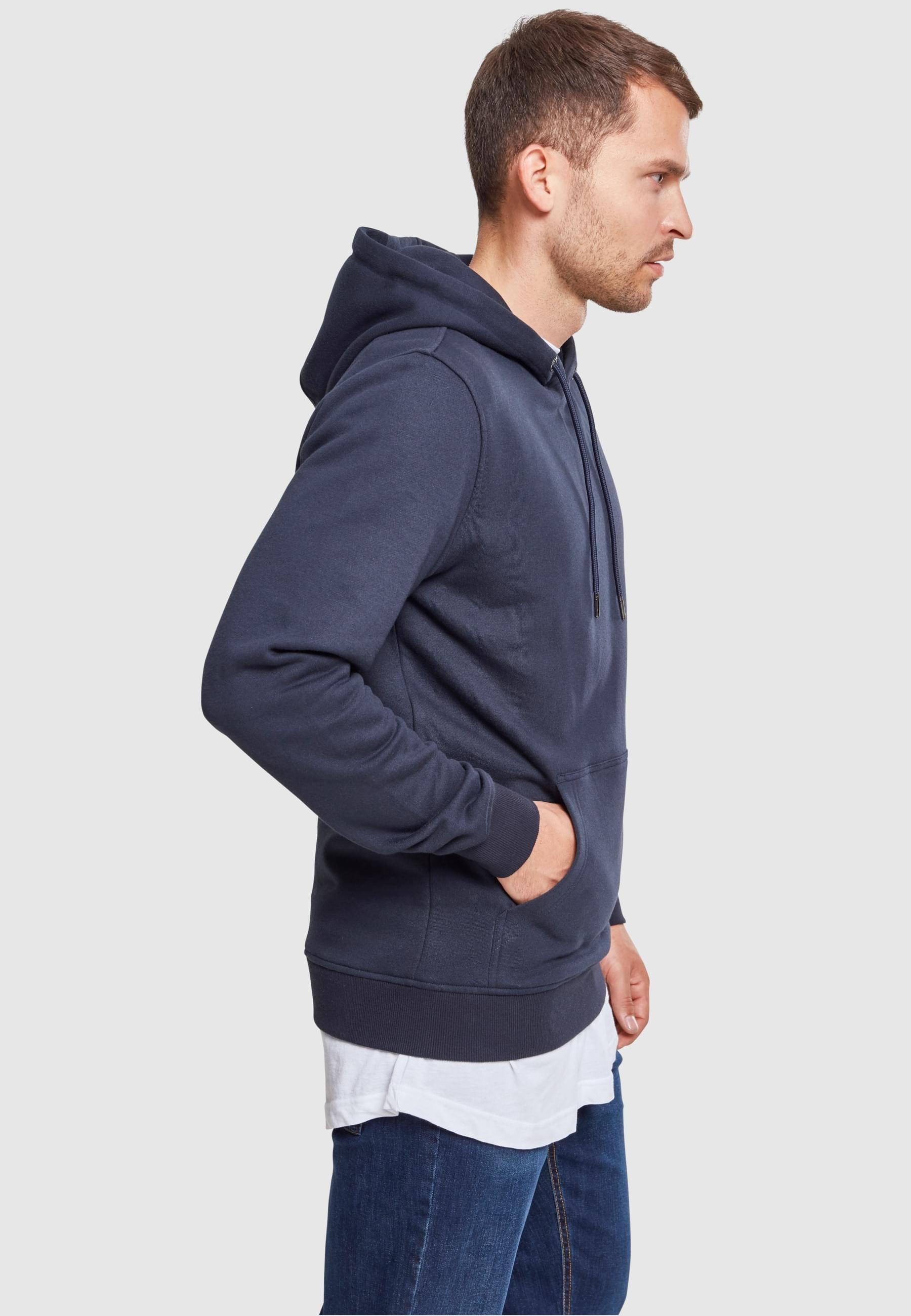 URBAN CLASSICS Sweatshirt »Urban Classics Herren Basic Sweat Hoody«, (1 tlg.)