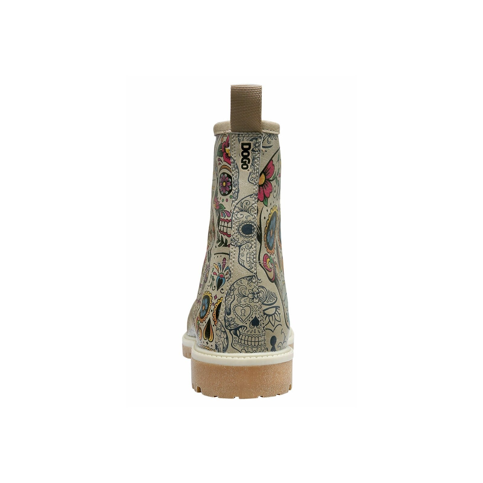 DOGO Schnürboots »Long Boots Schnürstiefel Remembrance Of Frida Kahlo Damen«  Handgefertigt