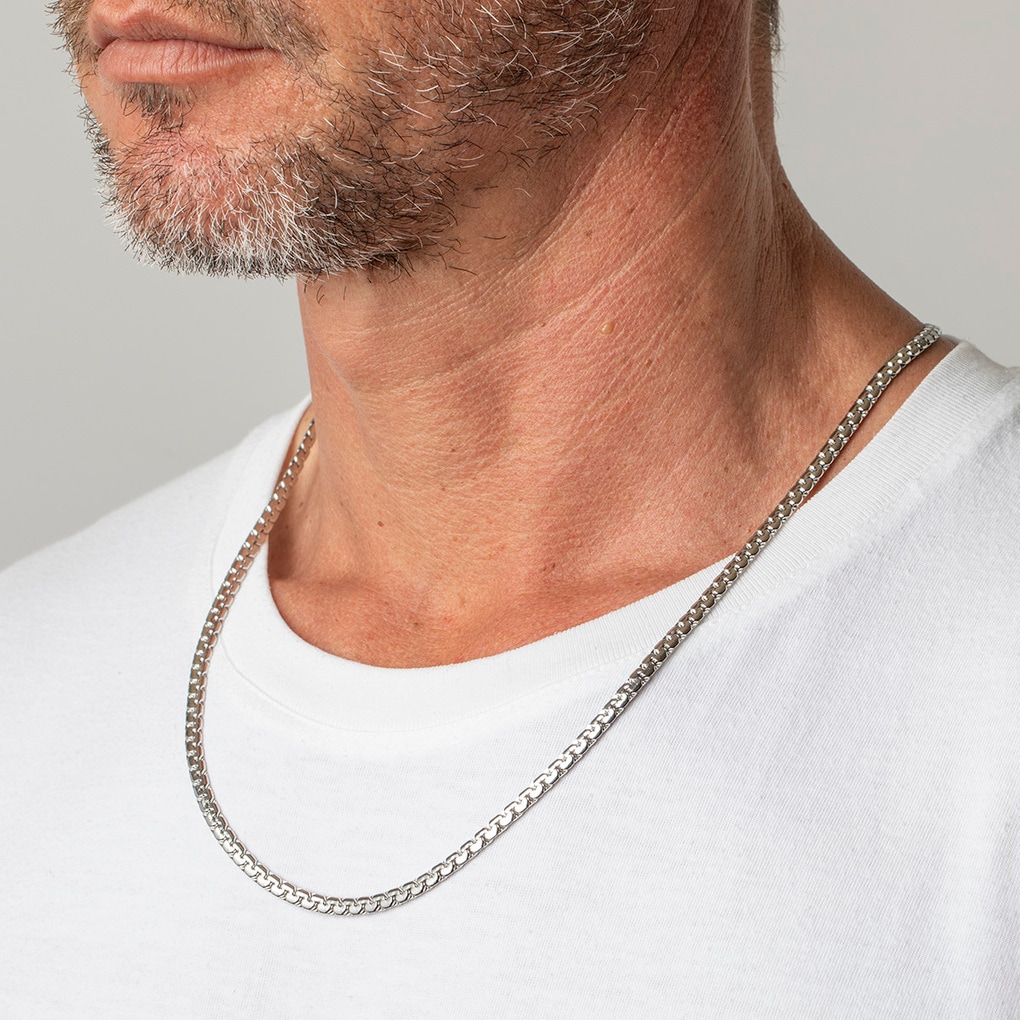 Lotus Edelstahlkette »Urban Man«