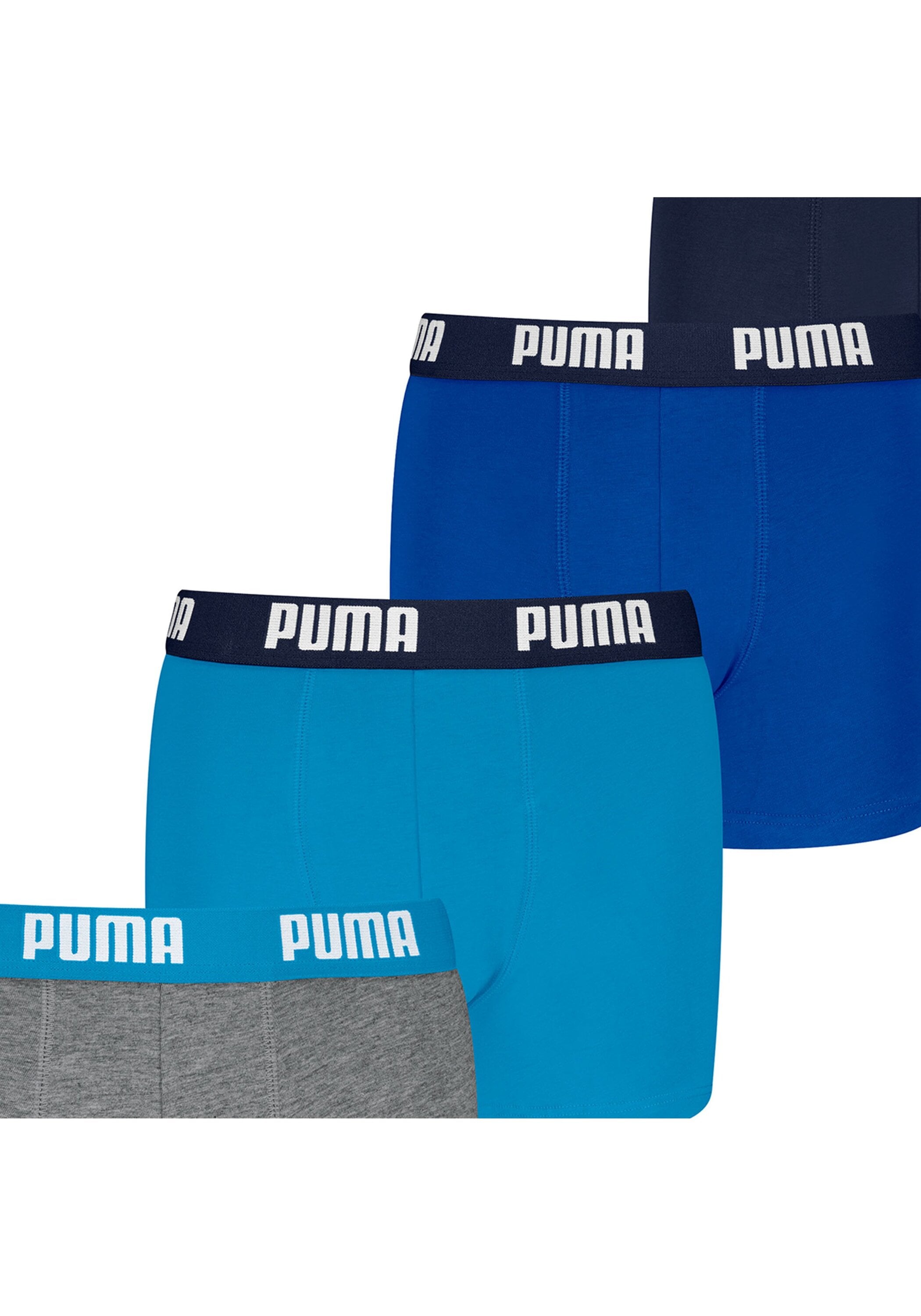 PUMA Boxershorts »Boxershort Everyday Basic Boxers ECOM 4P 4er Pack«