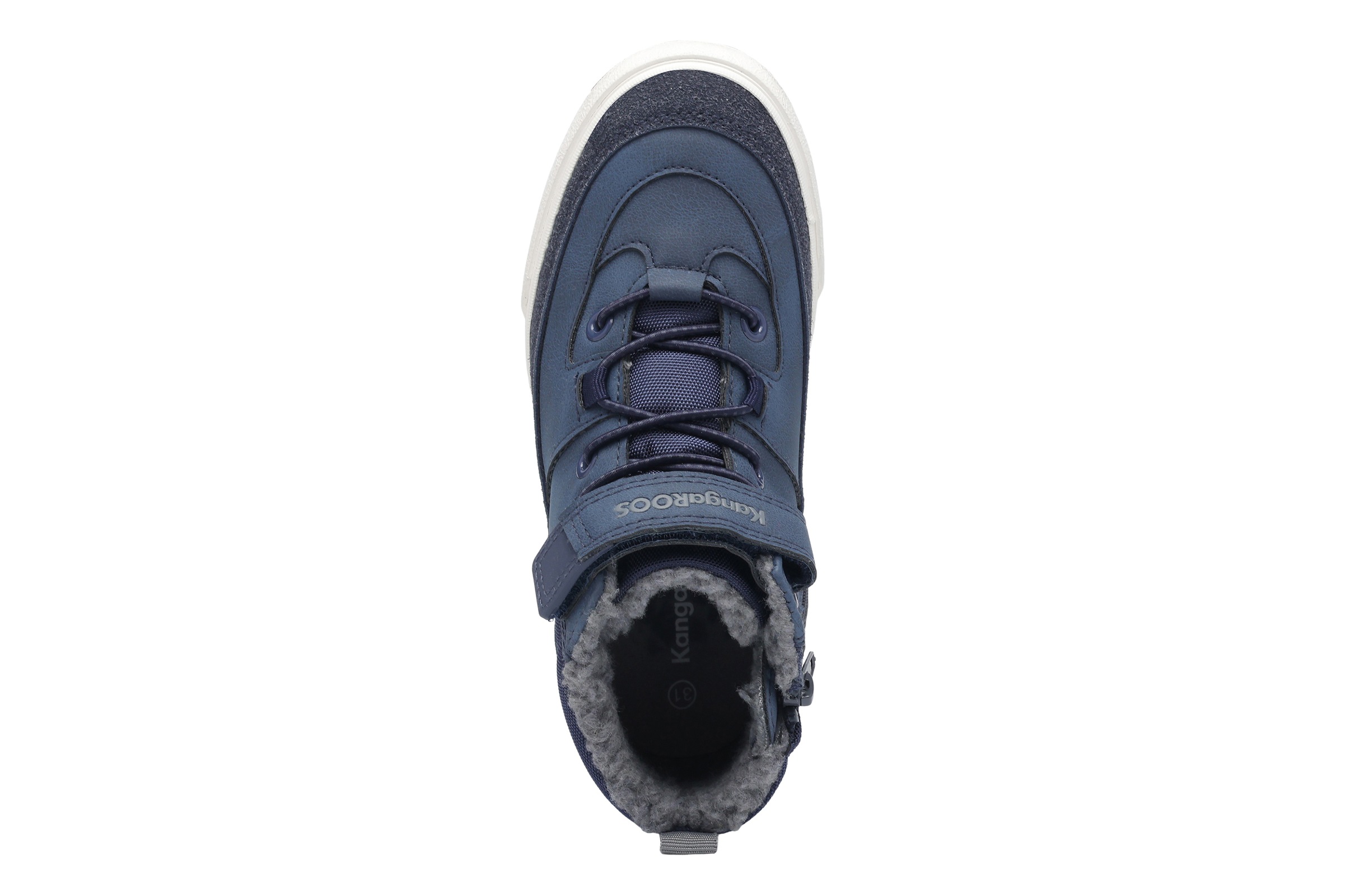 KangaROOS Sneaker »Kavu Riley EV«  Warmfutter, Reißverschluss,Winterschuhe, Schnürboots, Sneakerboots