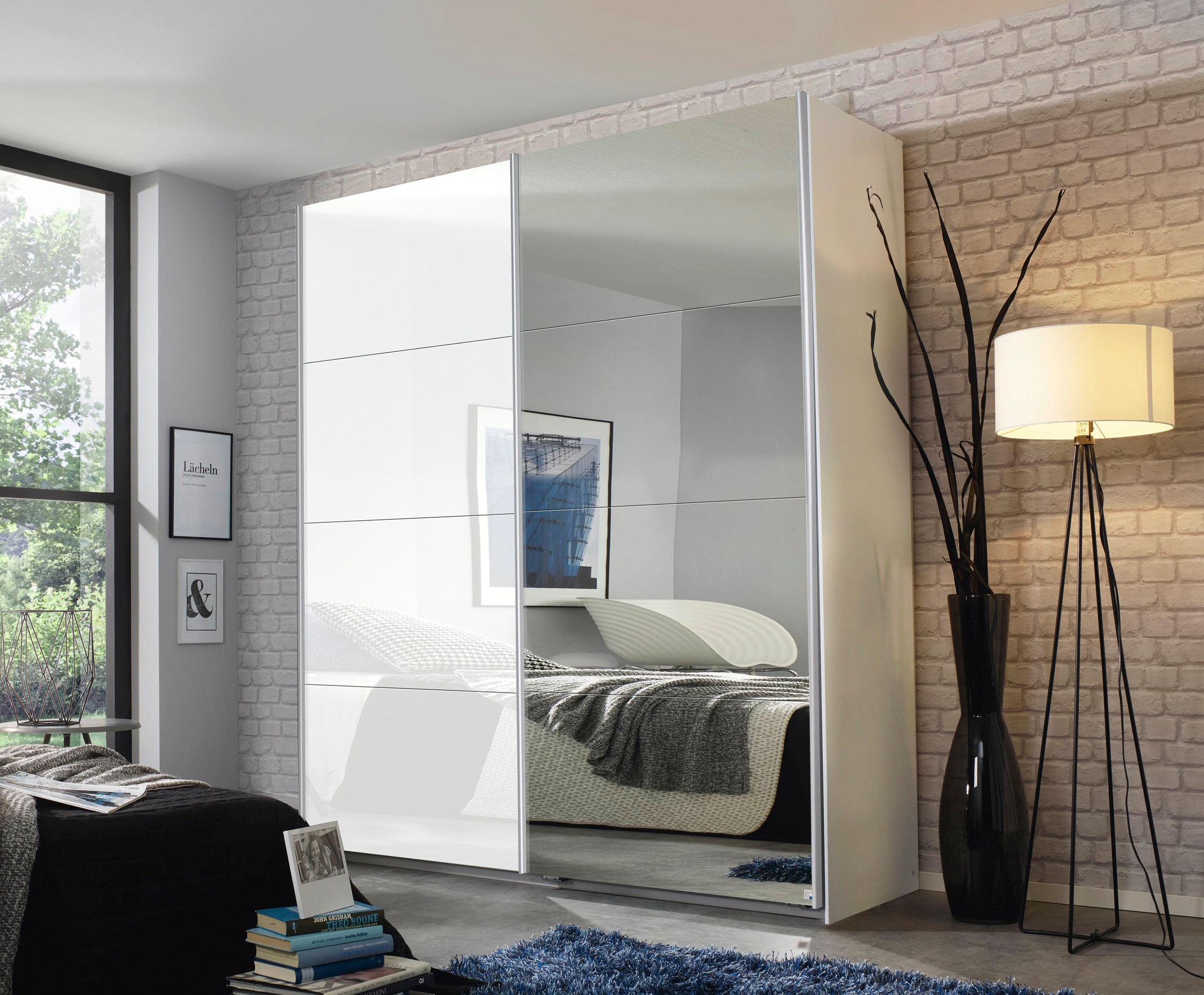 OTTO home Schwebetürenschrank "Kleiderschrank Schrank Garderobe Schlafzimme günstig online kaufen