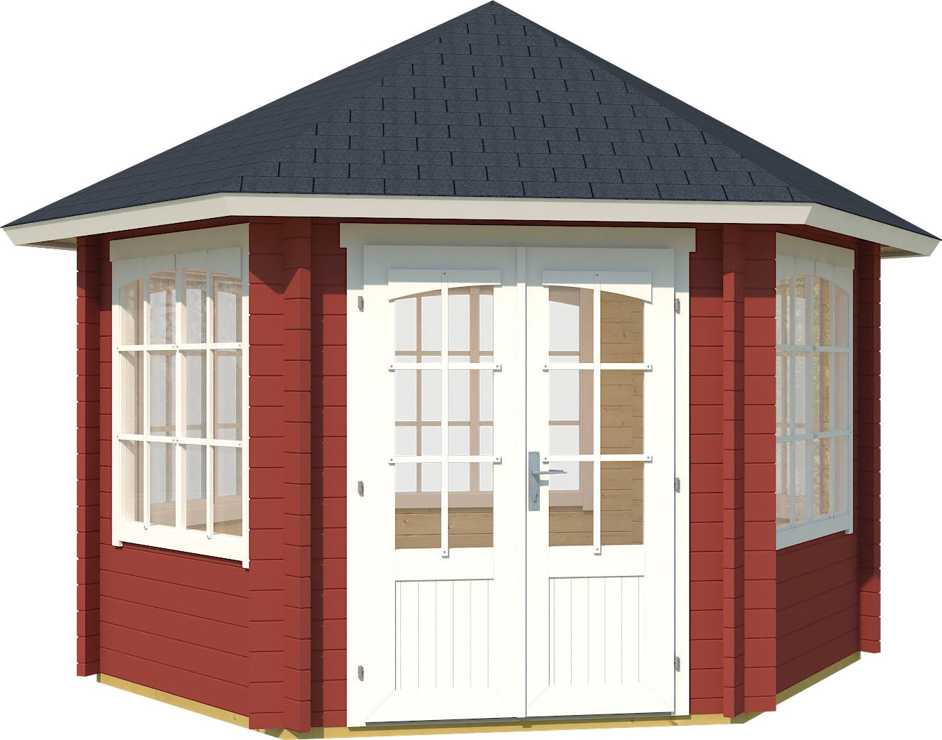 LASITA MAJA Pavillon "Ilmenau" BxT: 420x363,7 cm, Fichtenholz günstig online kaufen