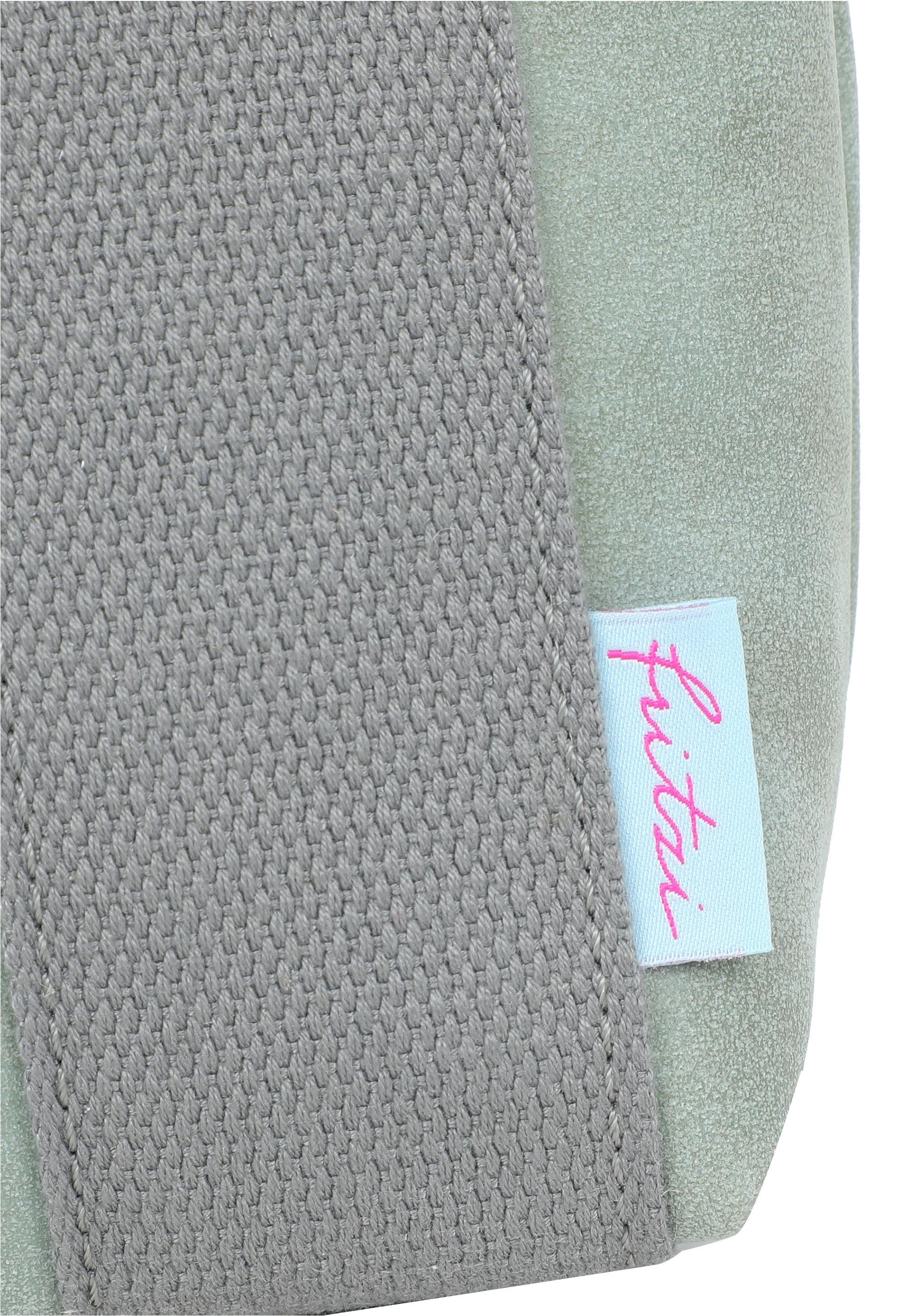 Fritzi aus Preußen Schultertasche »Fritzi Bini Vintage Salbeilini« mit breitem Webbing-Schulterriemen