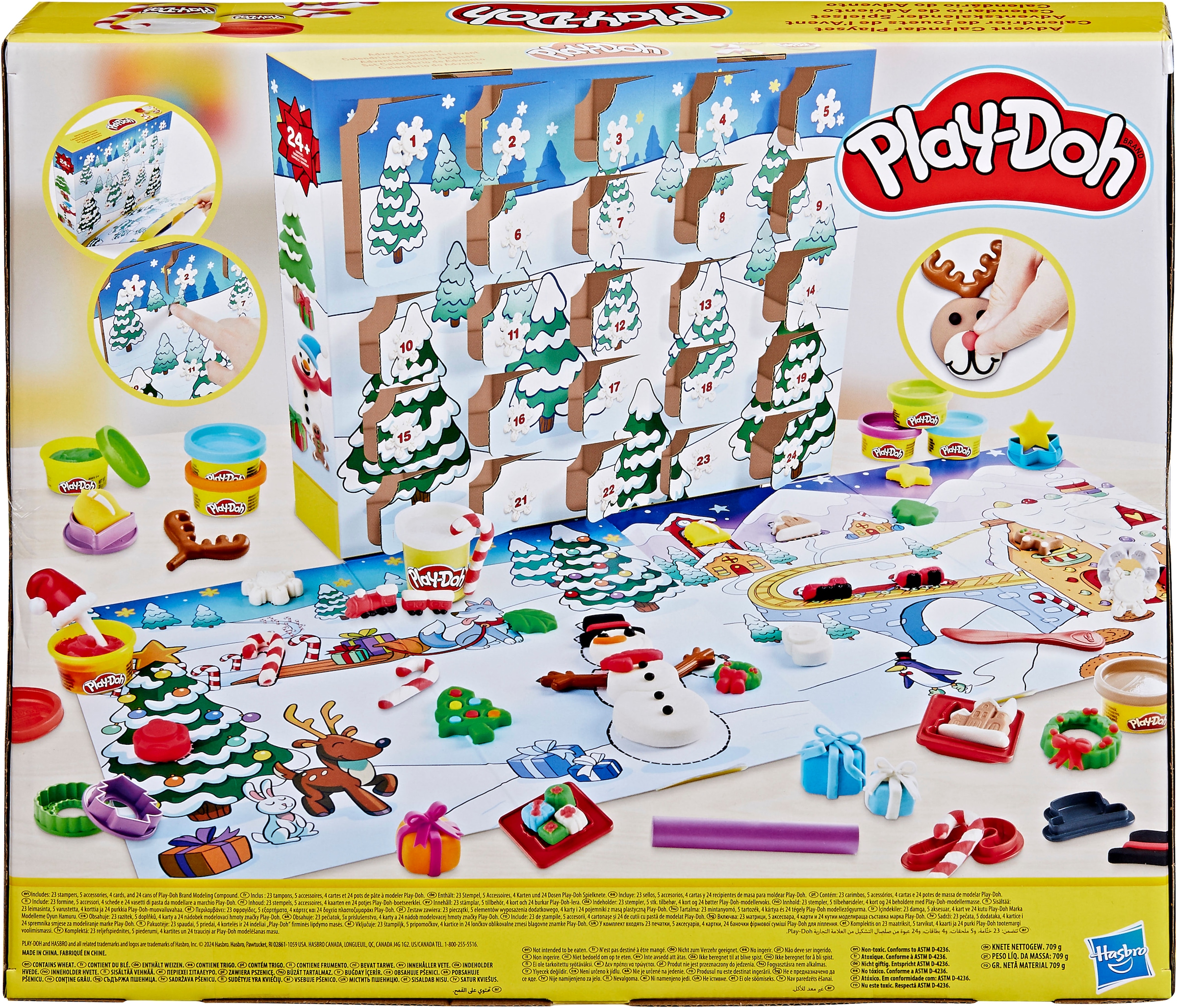 Hasbro Spielzeug-Adventskalender »Play-Doh Spielset«, ab 3 Jahren