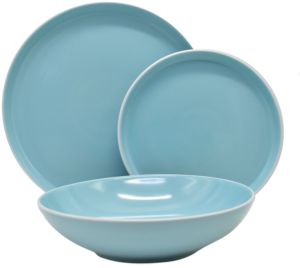 ECHTWERK Tafelservice »Nerea Nature-Design«, (Set, 12 tlg.), Pastellfarben