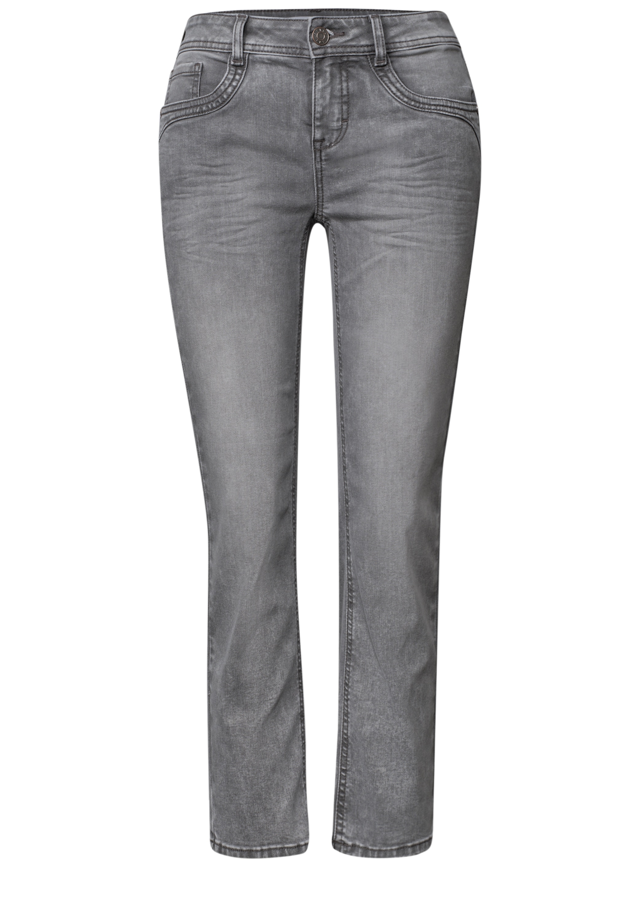 STREET ONE Slim-fit-Jeans Middle Waist