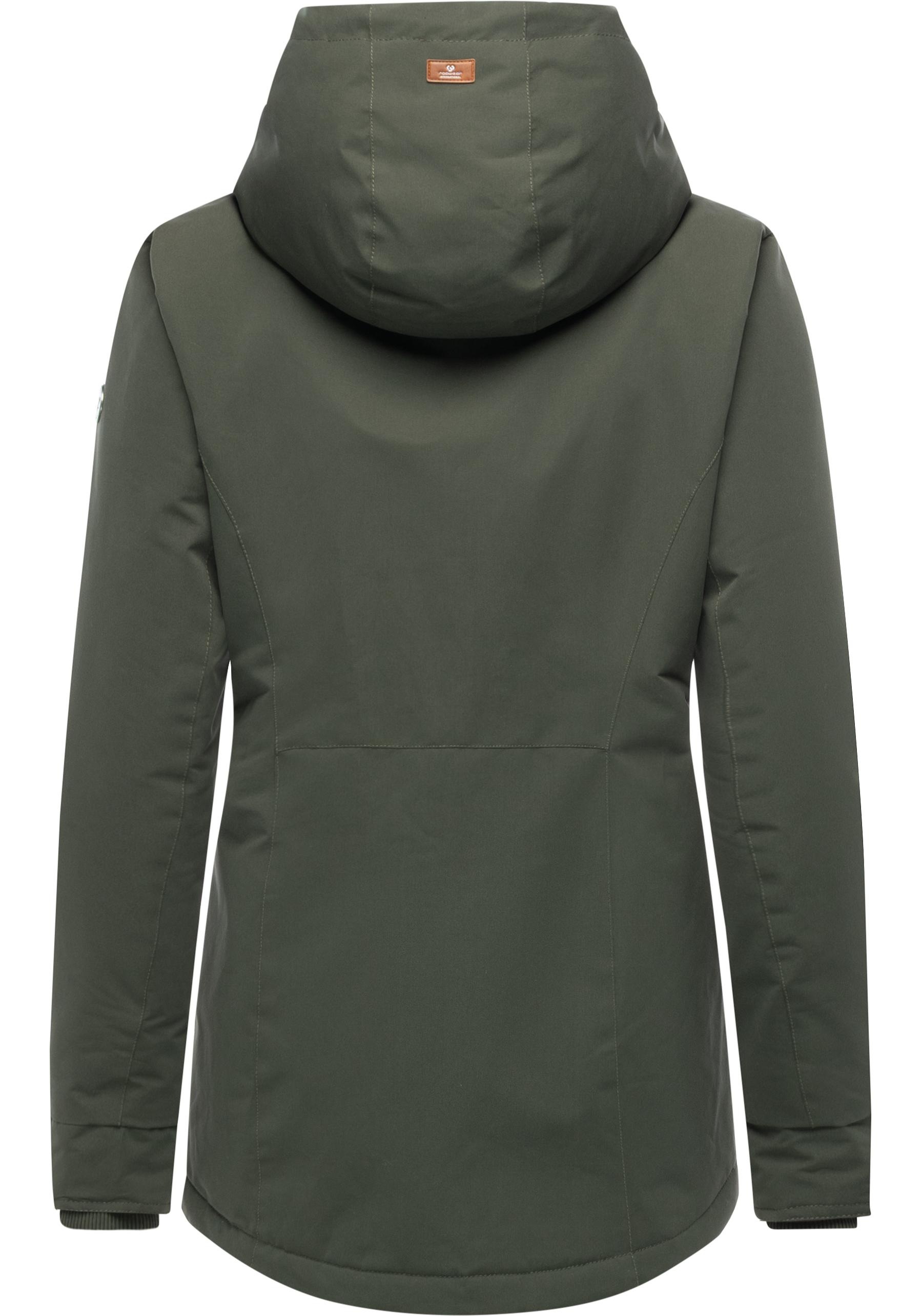 Thumbnail - Ragwear Kurzmantel "Alvena YOUMODO", Wasserdichter Damen Mantel mit verstellbarer Kapuze