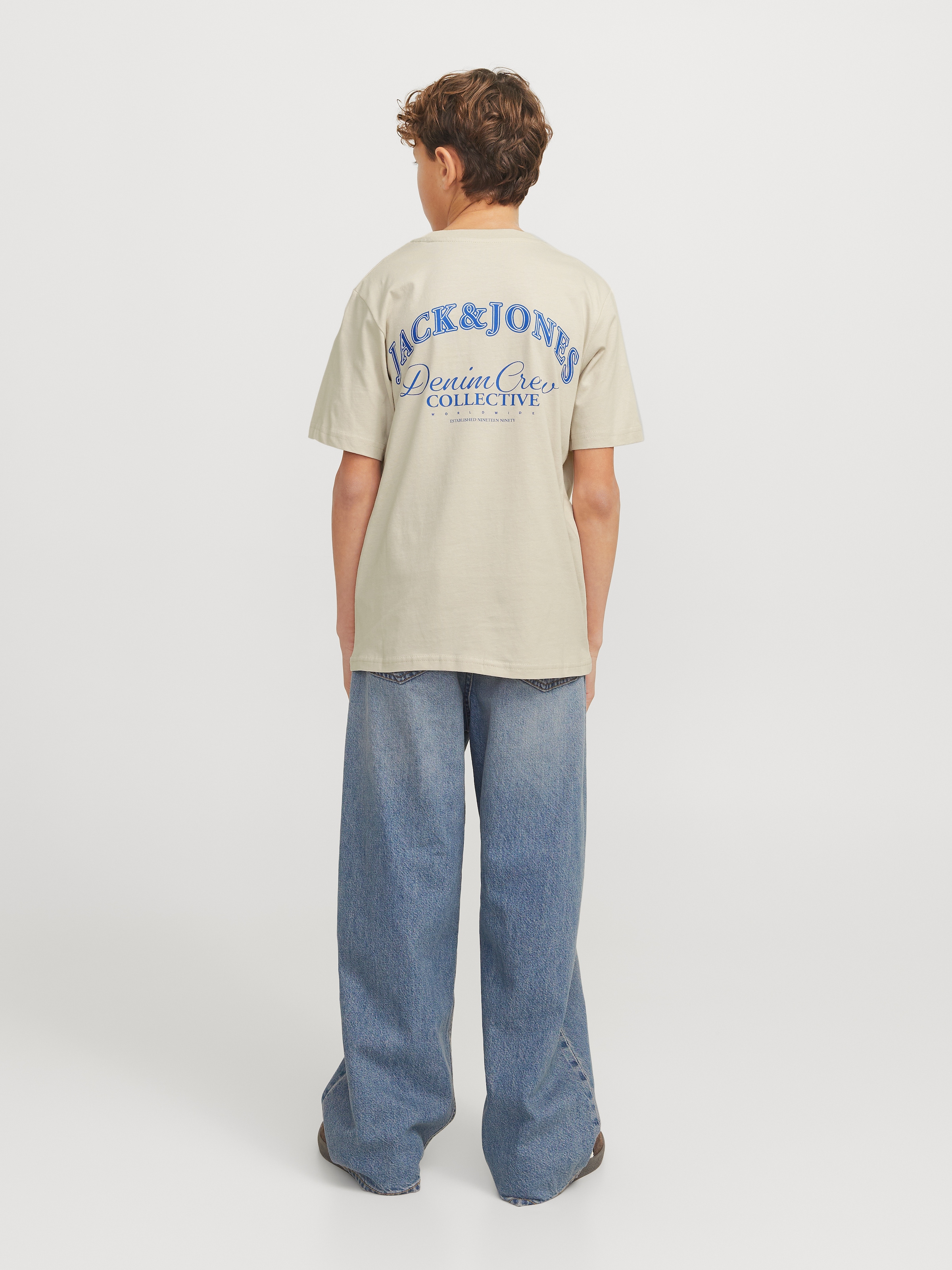 Jack & Jones Junior T-Shirt »JJEBRANDES BACKP RELAXED TEE SS SN JNR«