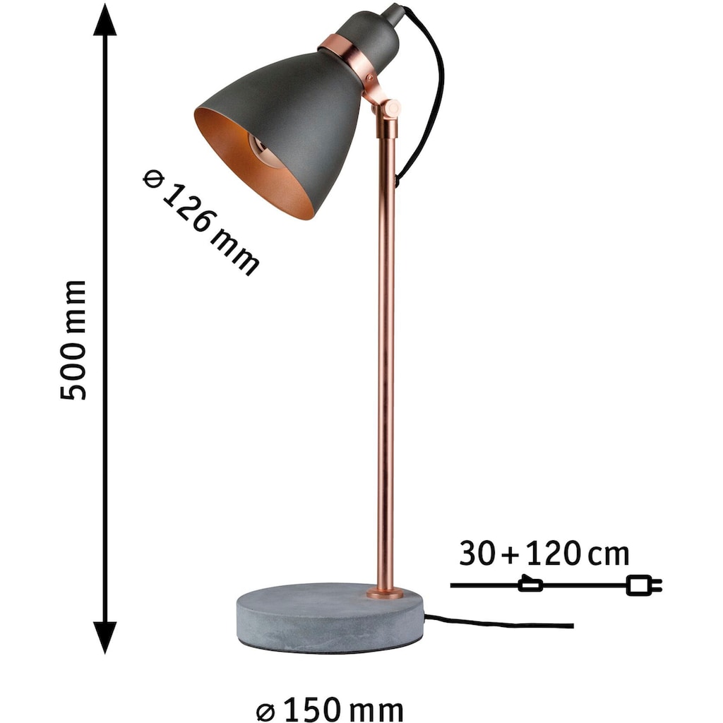 Paulmann LED Tischleuchte »Orm«, 1 flammig-flammig