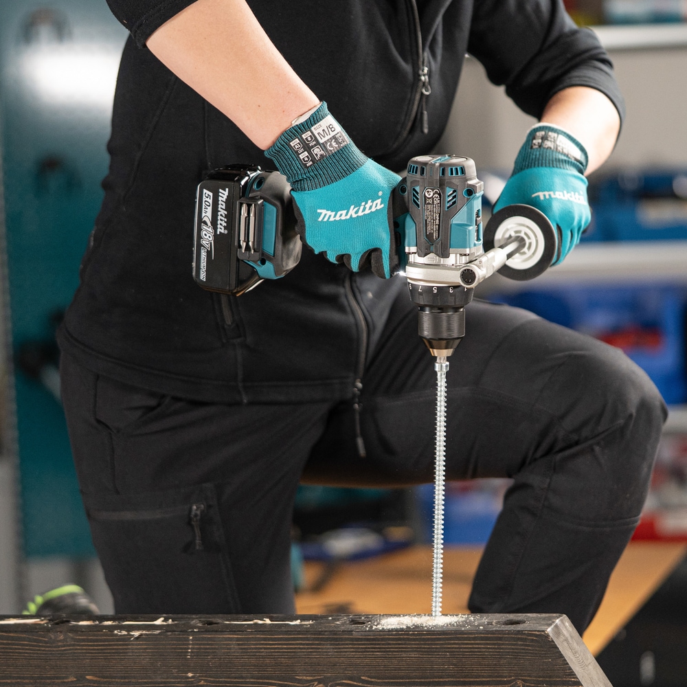 Makita Akku-Schlagbohrschrauber »»DHP492Z« 18V, max. 141 Nm, ohne Akku und Ladegerät« extra stark + bürstenlos für intensive Bohrungen mit und ohne Schlag