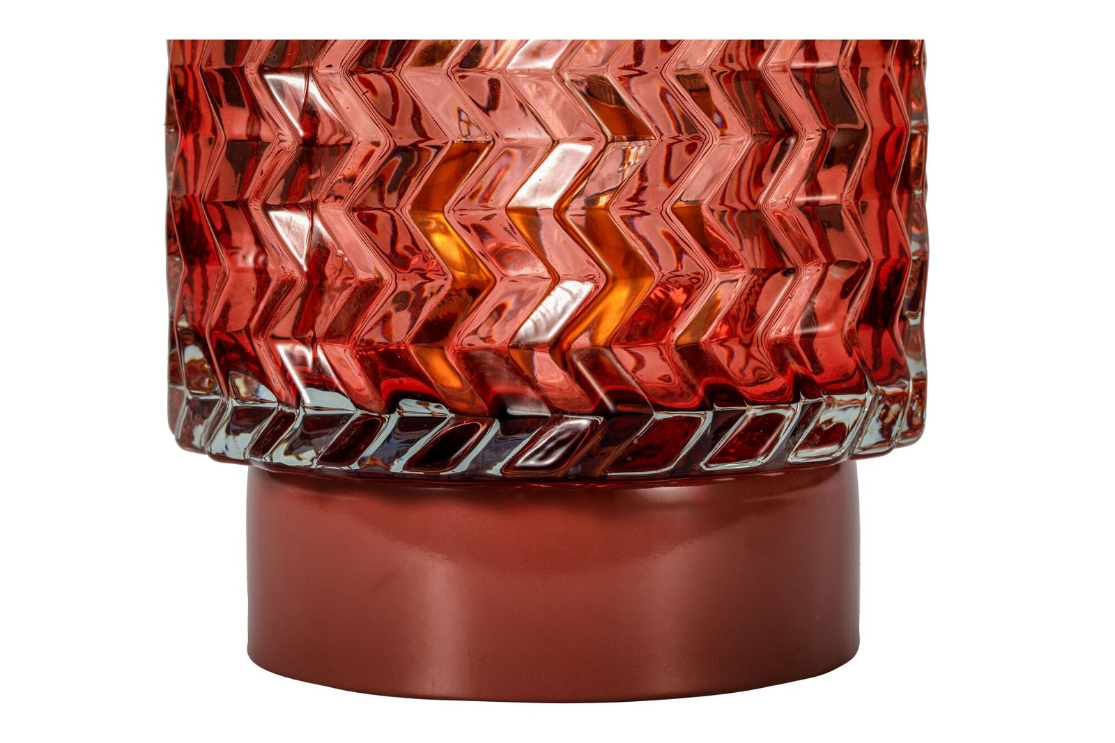 Pauleen LED Tischleuchte »Sweet Glamour mobile Rose Glas/Metall«, 1  flammig-flammig, Timer Batterie | BAUR