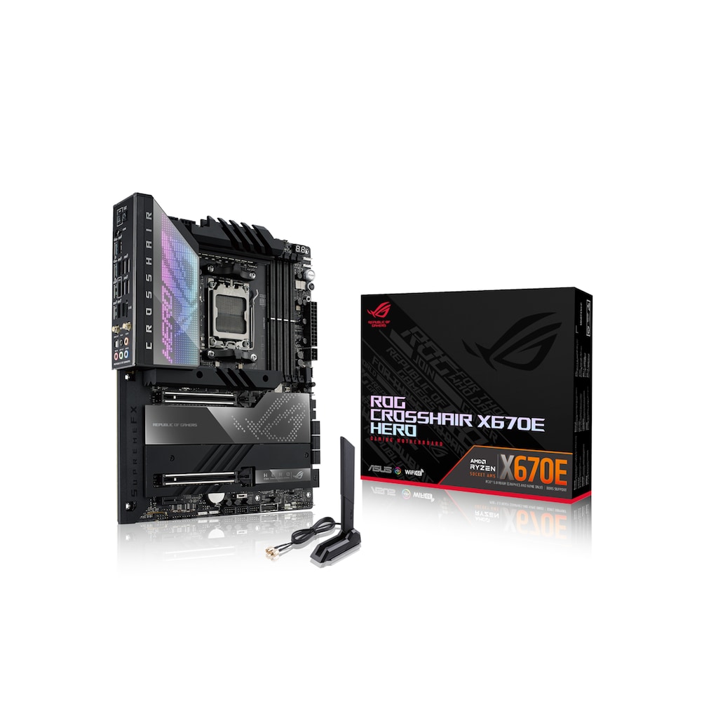 Asus Mainboard »ROG CROSSHAIR X670E HERO«