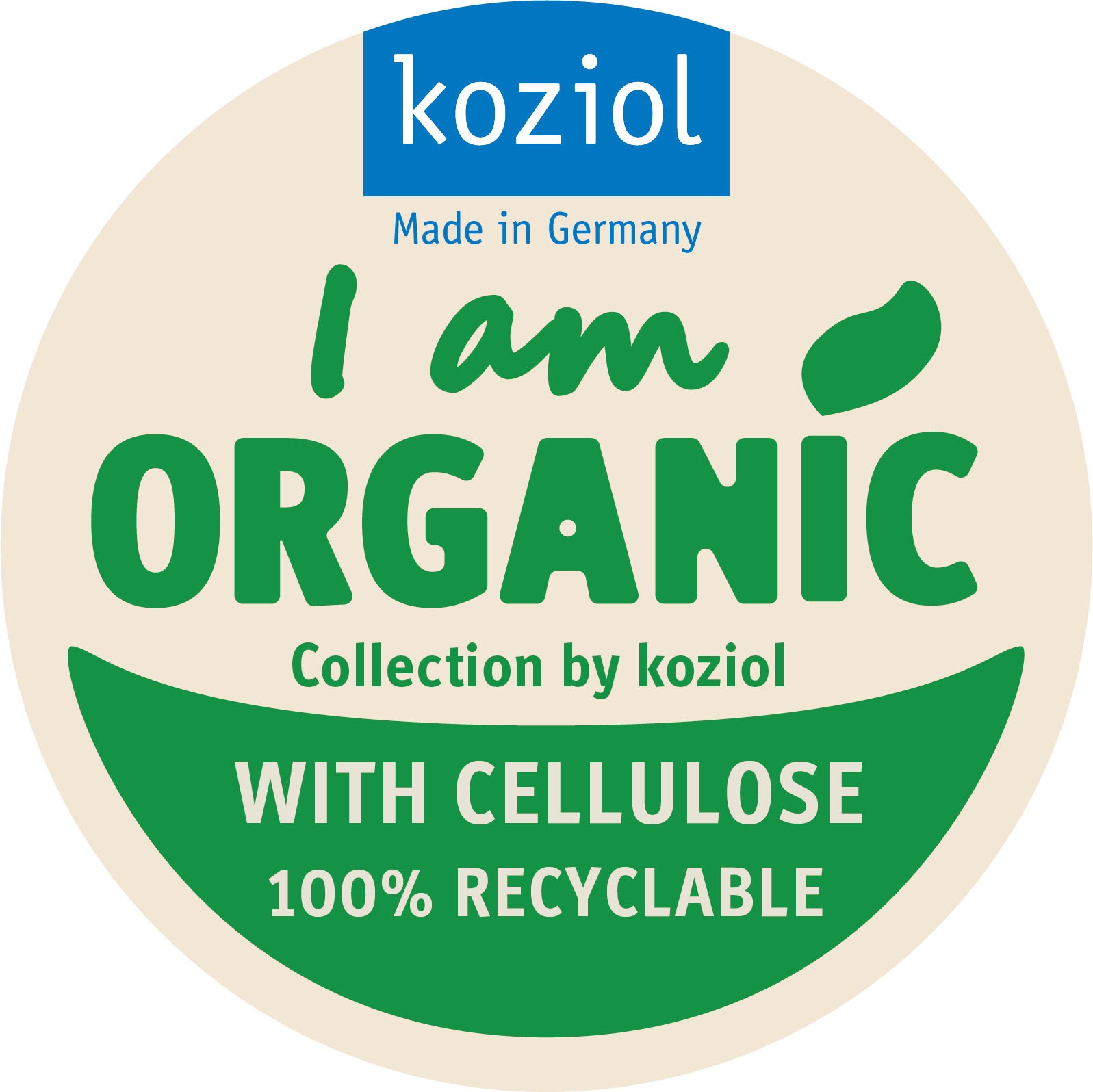 KOZIOL Coffee-to-go-Becher »ISO TO GO LIEBLINGSMENSCH«, (1 tlg.), 100% biobasiertes Material,doppelwandig,melaminfrei,recycelbar,400ml