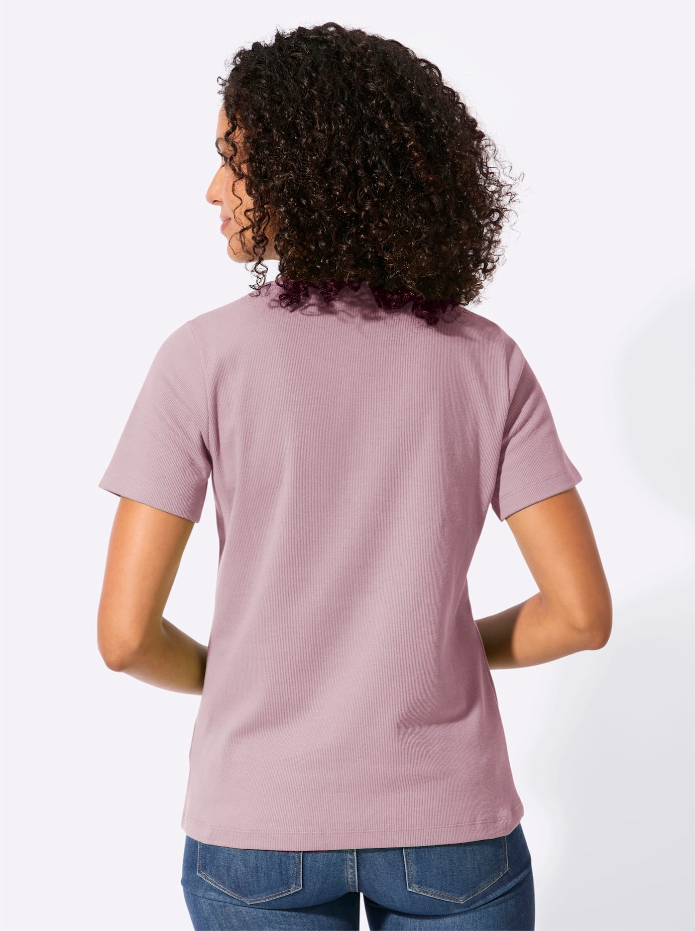 Casual Looks Rundhalsshirt "Rundhals-Shirt", 1 tlg. günstig online kaufen