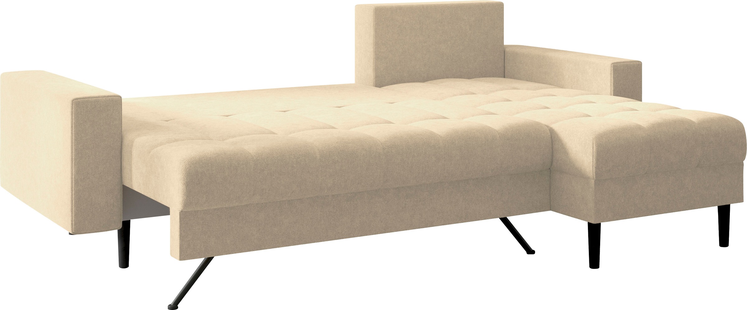 INOSIGN Ecksofa »Lillemor«, auch mit extrakurzer Lieferzeit, incl. Bettfunktion & Bettkasten
