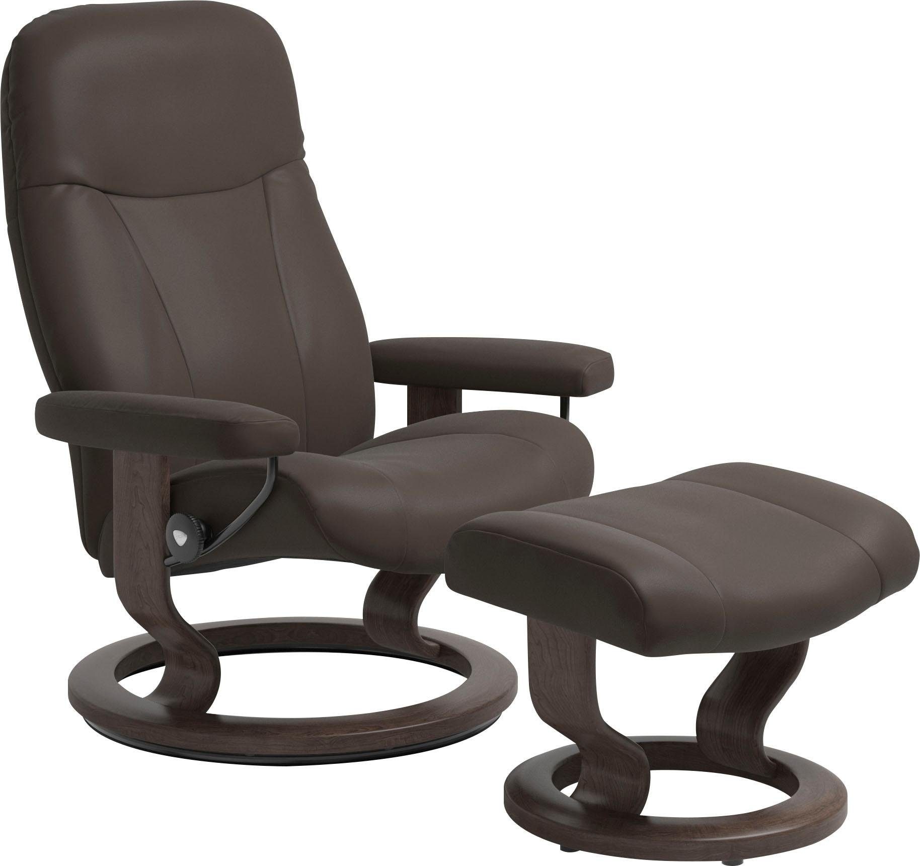 Stressless® Hocker »Garda«, mit Classic Base, Gestell Wenge