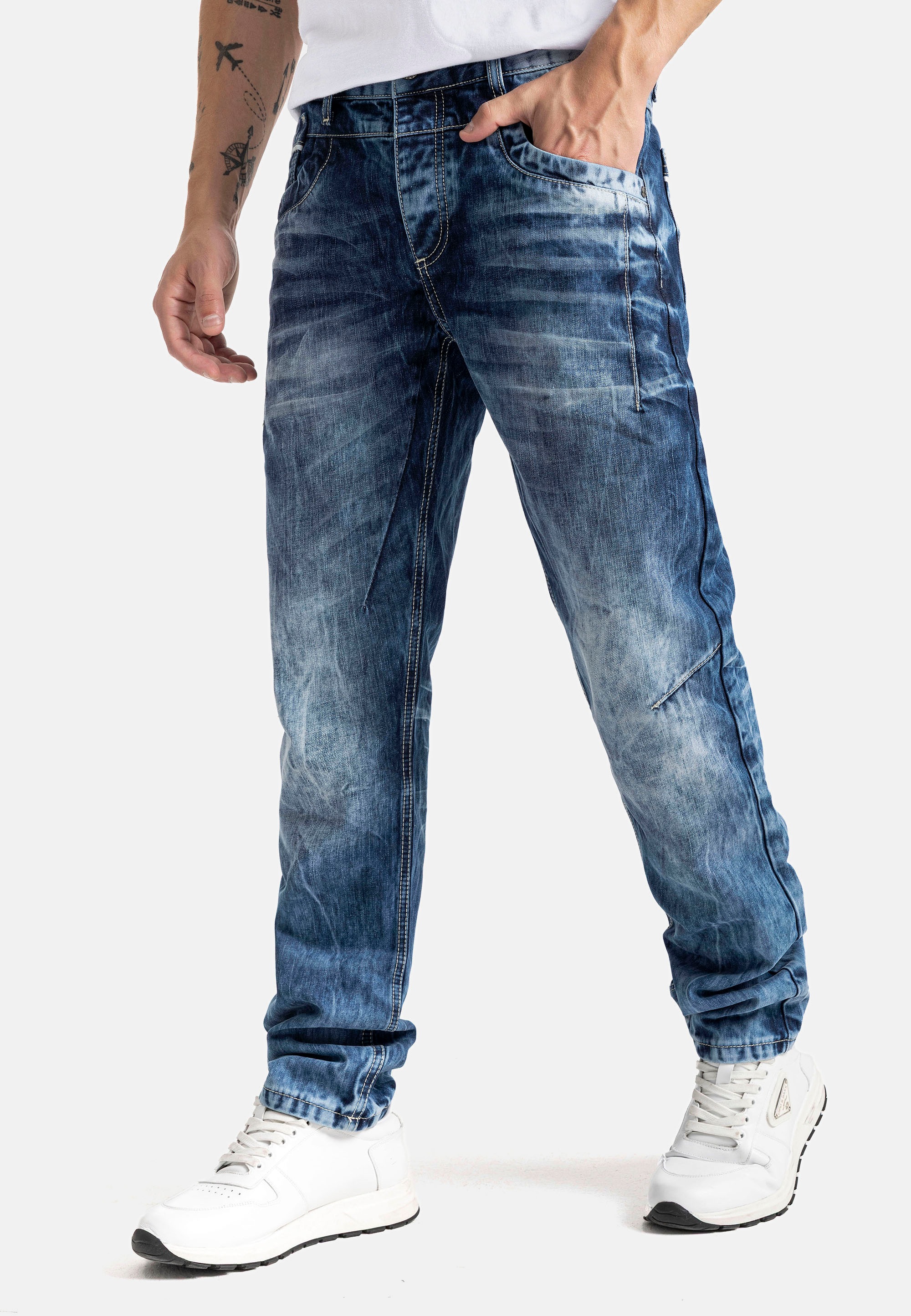 Cipo & Baxx Regular-fit-Jeans günstig online kaufen