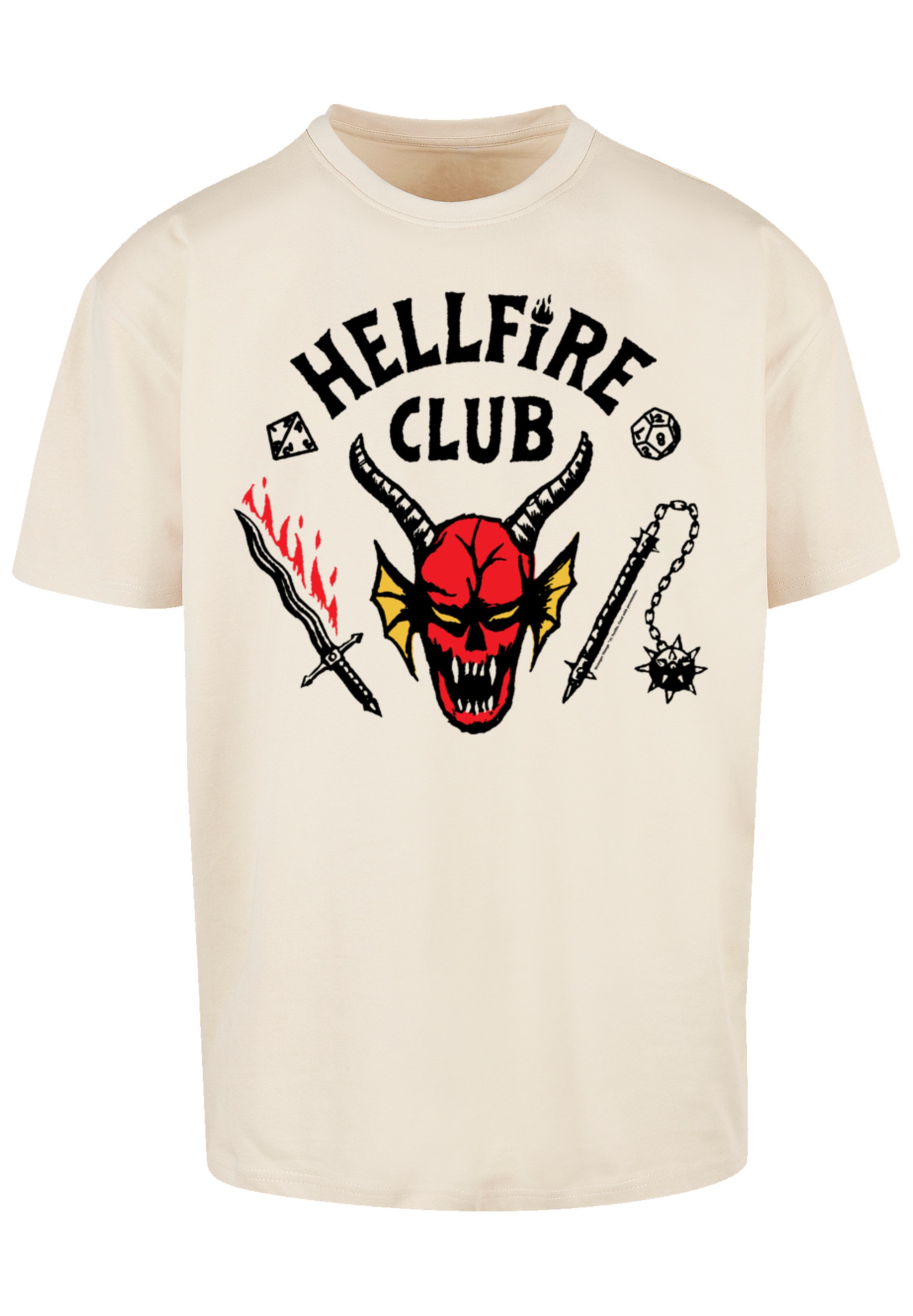F4NT4STIC T-Shirt »Stranger Things Hellfire Club«, Premium Qualität