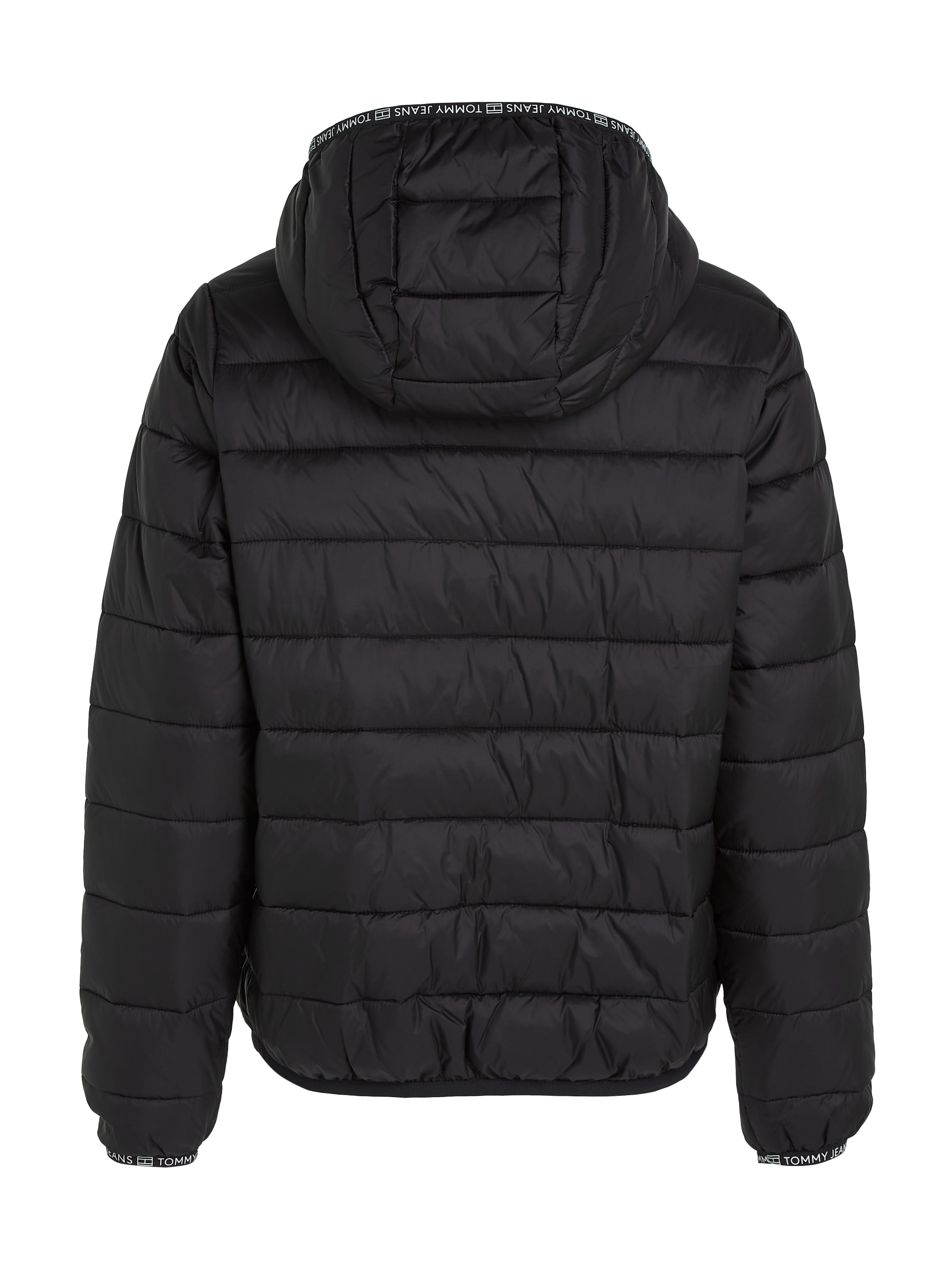 Tommy Jeans Curve Steppjacke »TJW QUILTED TAPE HOOD JACKET EXT«, mit Kapuze, Große Größen