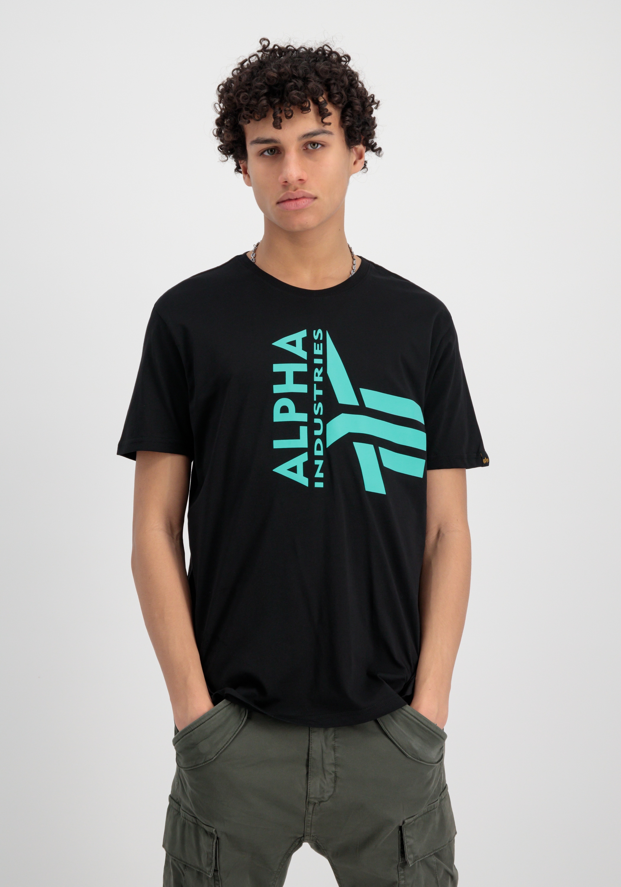 Alpha »Alpha Logo ▷ Half & BAUR | Men Foam T« für Industries T-Shirts - Industries Polos T-Shirt