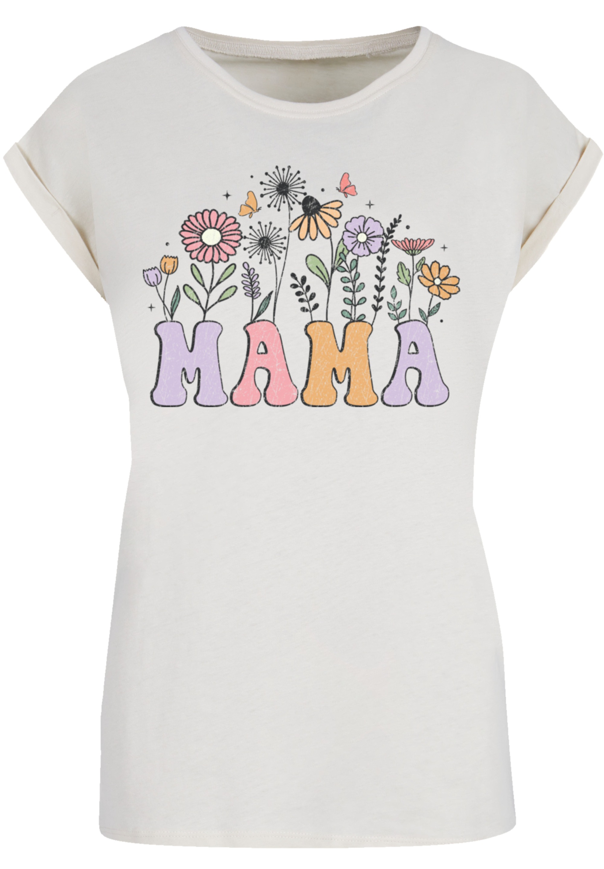F4NT4STIC T-Shirt »Muttertags Blumen Mama«, Premium Qualität