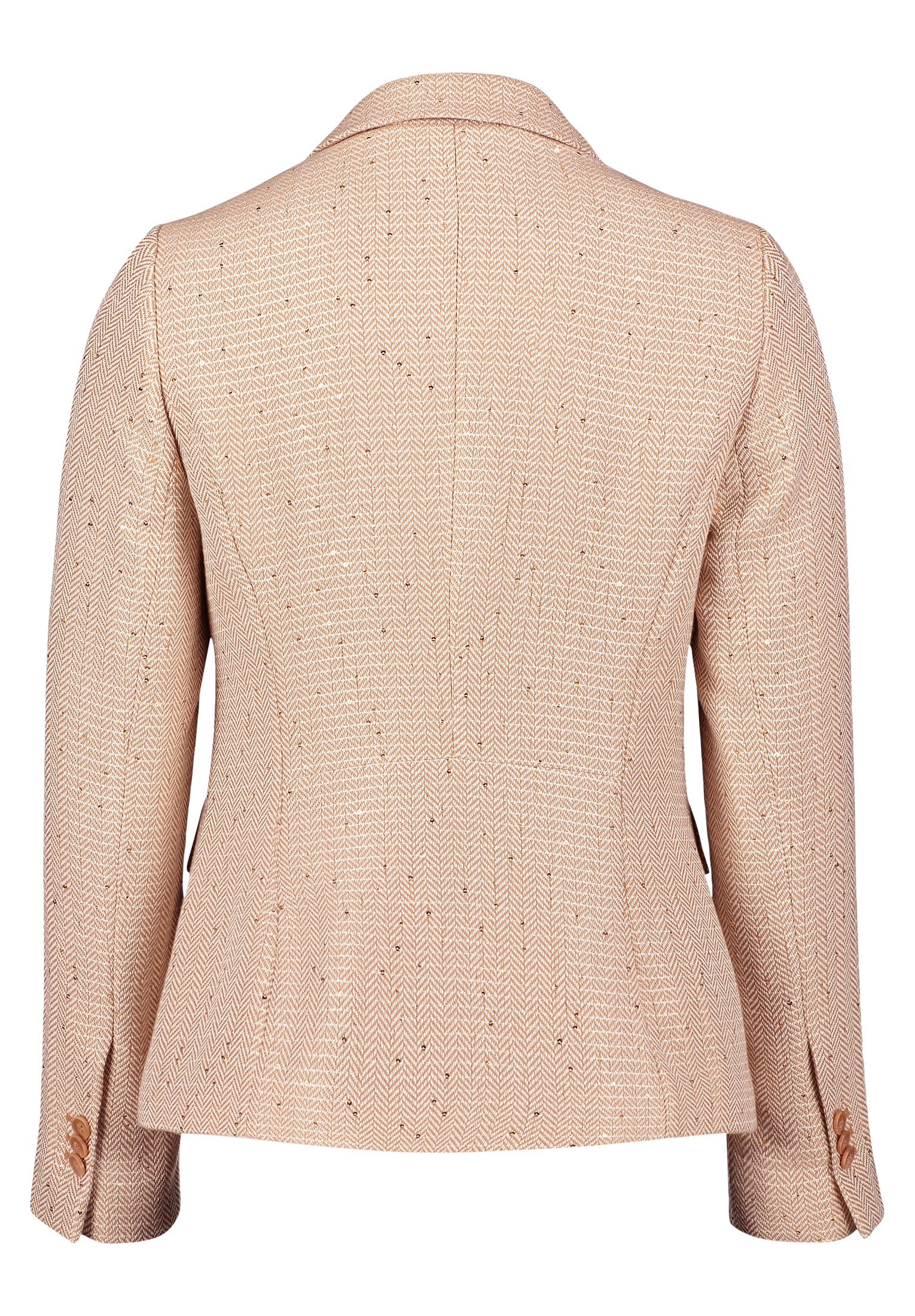 Thumbnail - Betty&Co Kurzblazer "Damen Kurzblazer mit Hahnentrittmuster" Material