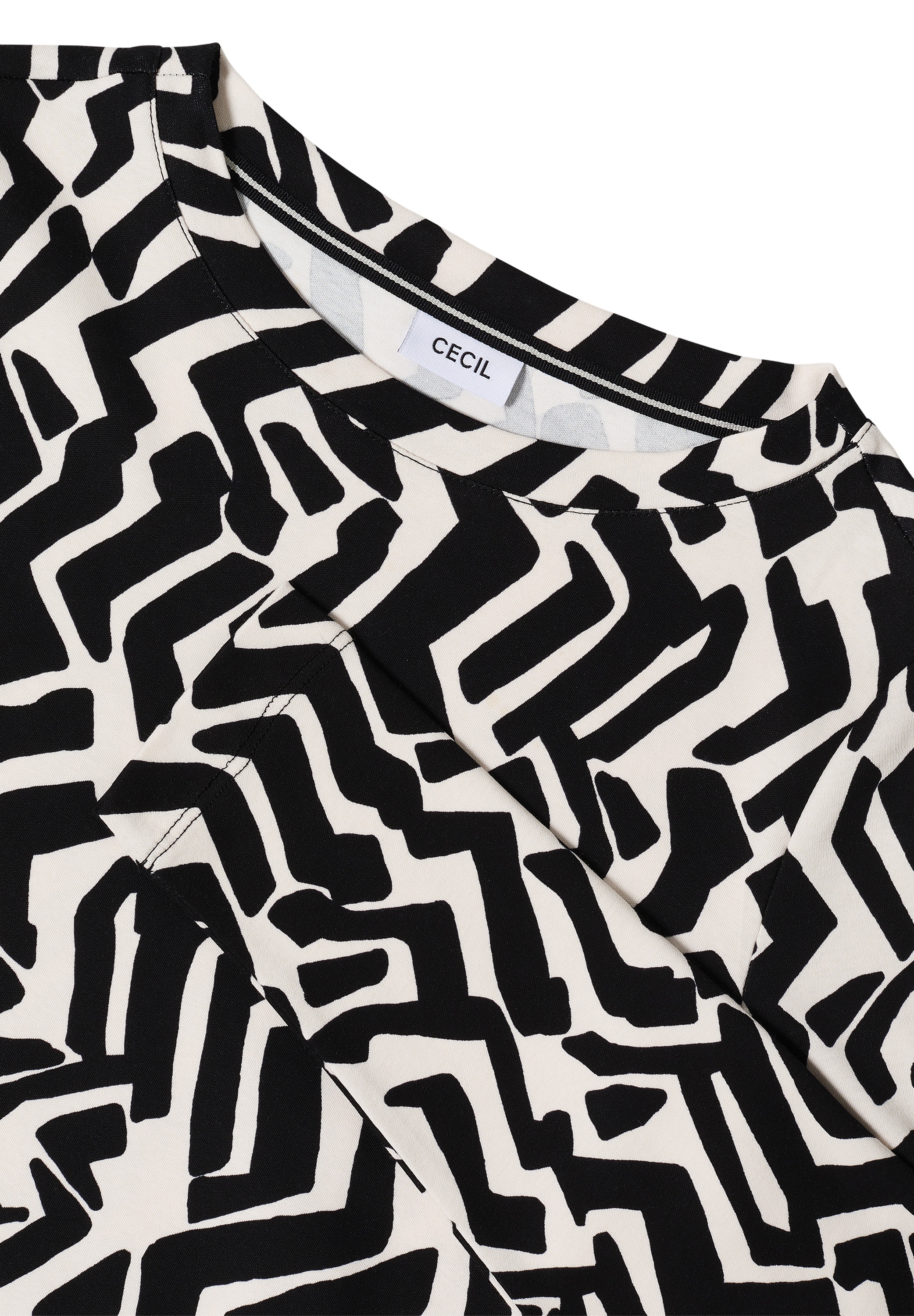 Cecil Langarmshirt mit U-Boot-Ausschnitt