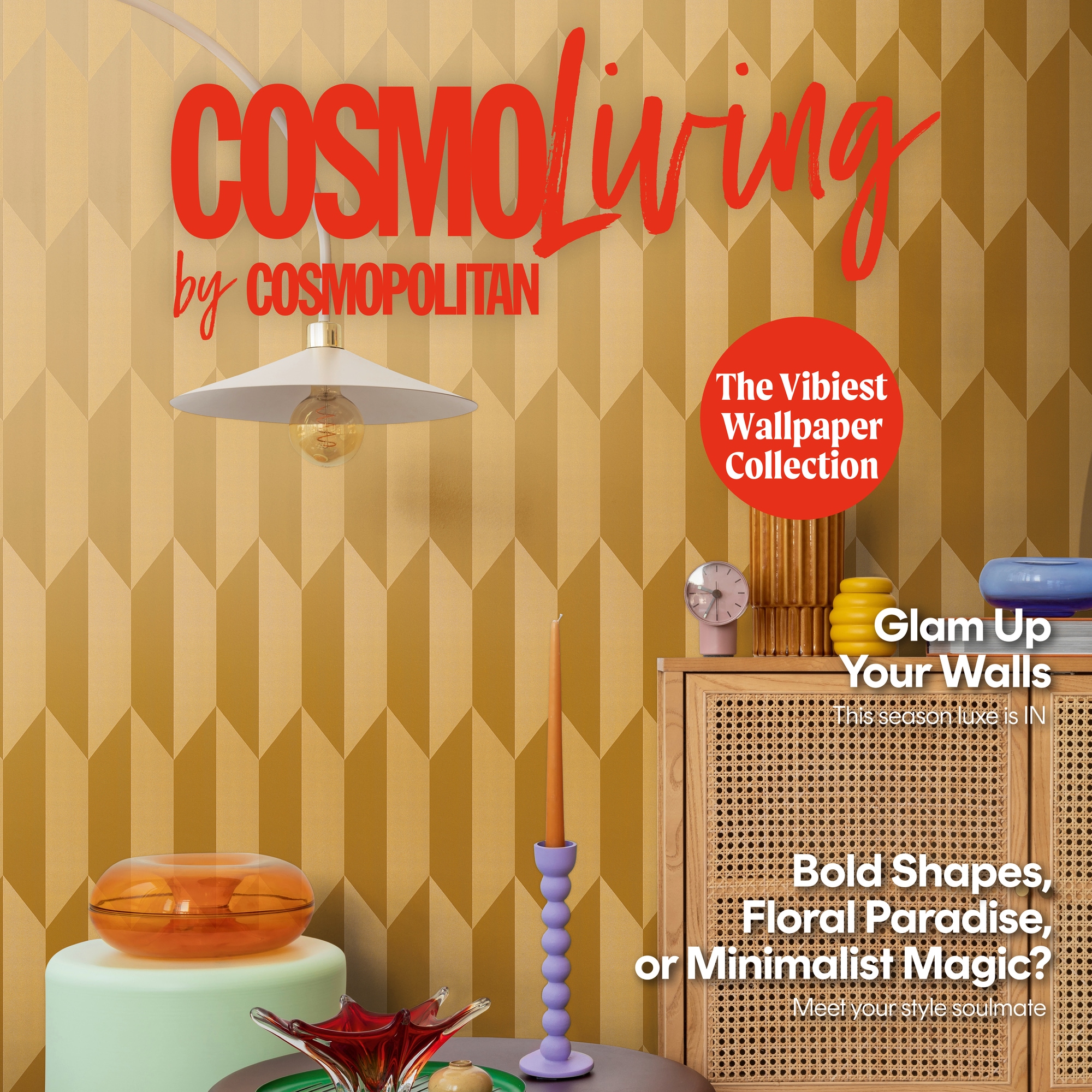 CosmoLiving by Cosmopolitan Vliestapete »Graphic Groove-Playful Tapete« glänzend strukturiert Geometrisches Design mit modernem 3D-Effekt