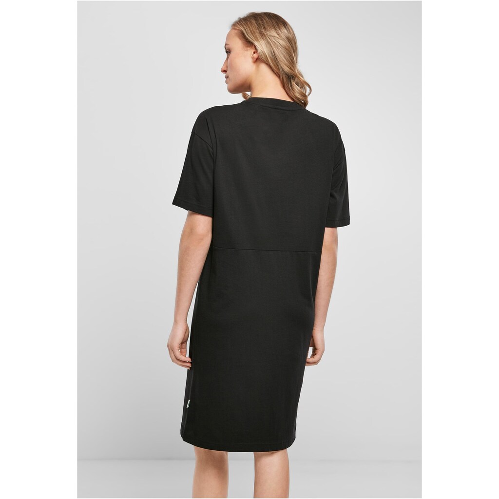 URBAN CLASSICS Shirtkleid »Urban Classics Damen Ladies Organic Oversized Slit Tee Dress«, (1 tlg.)